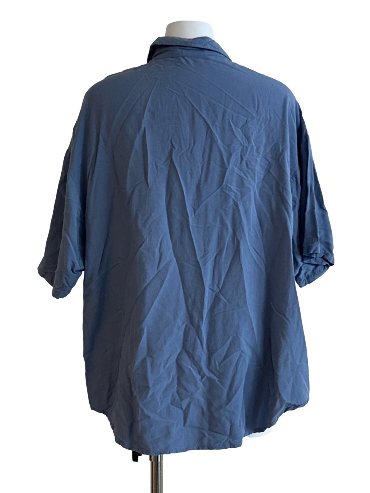 Blue Short Sleeve Shirt