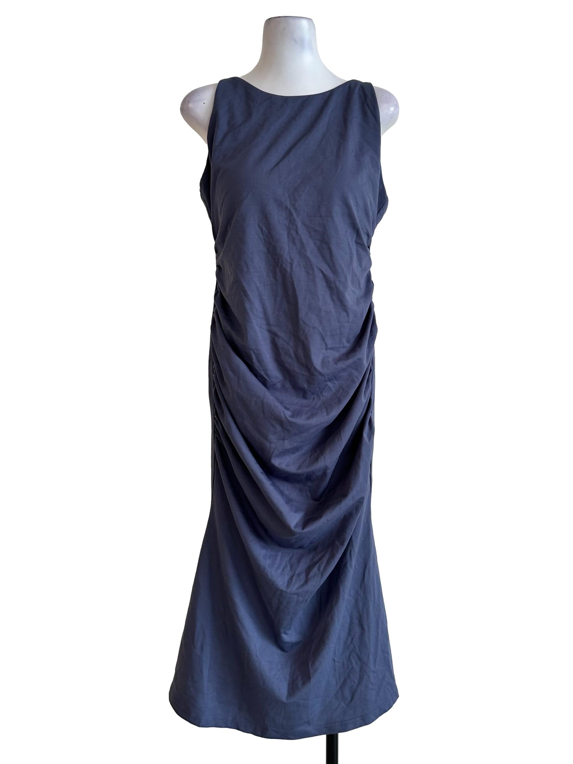 Lead Grey Padded Dress