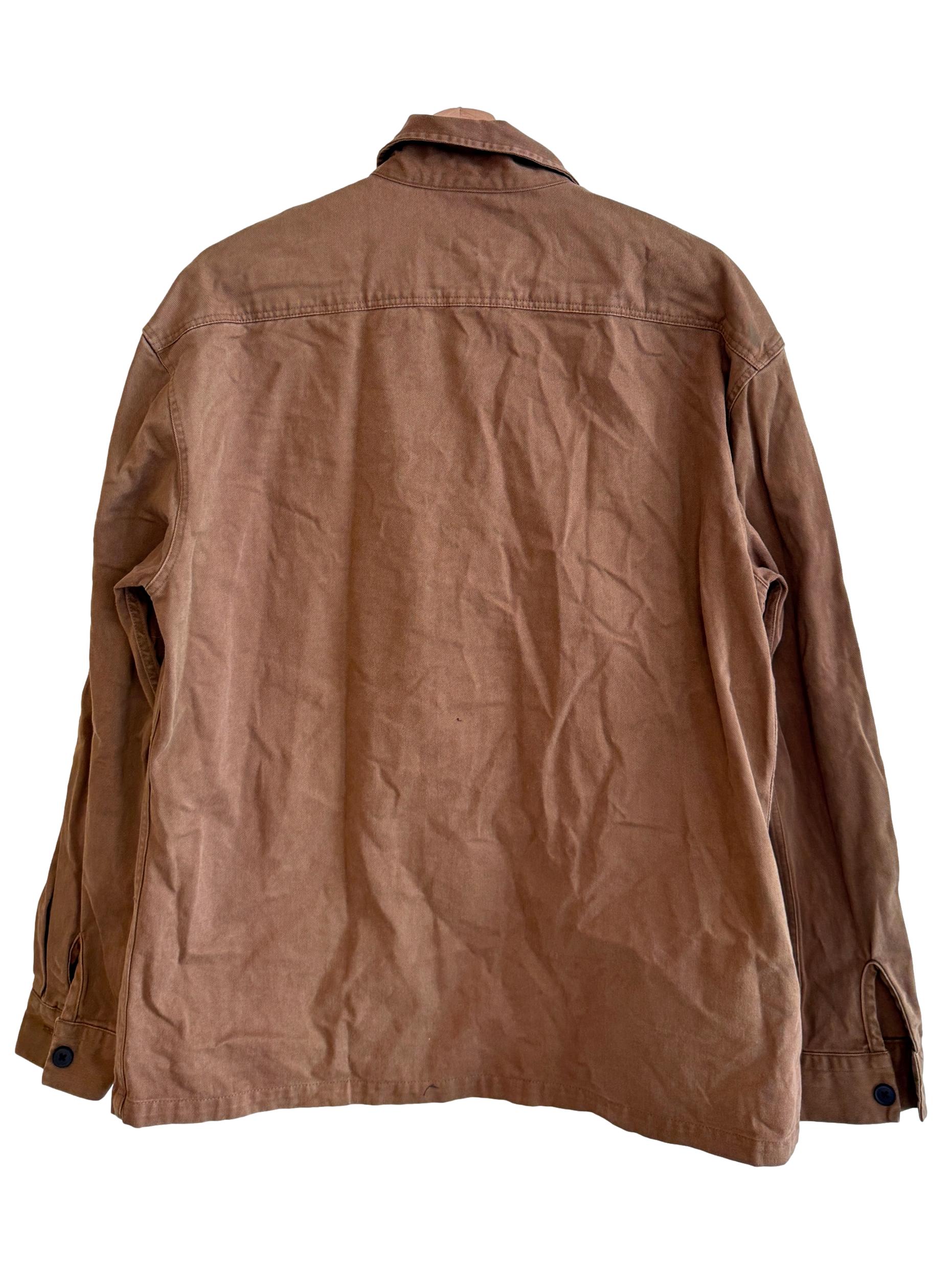 Coffee Brown Buttoned Jacket