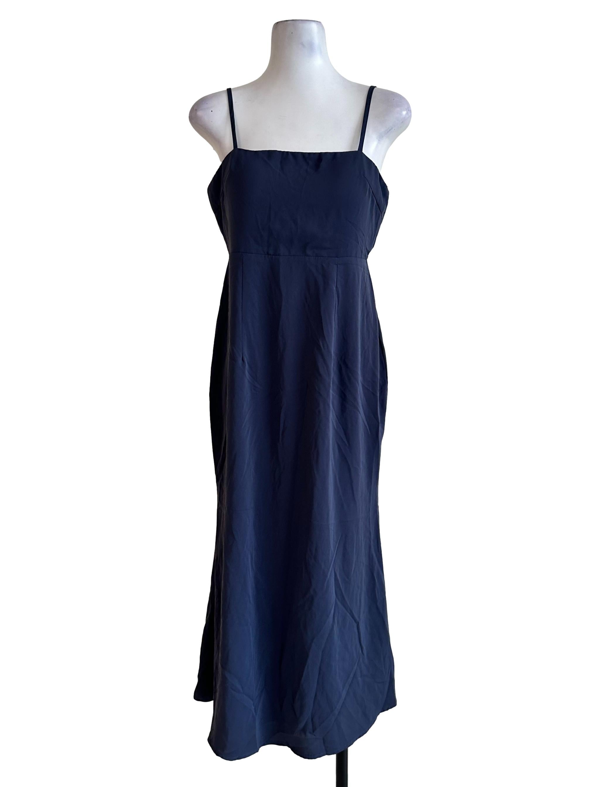 Dark Bluish Grey Padded Dress