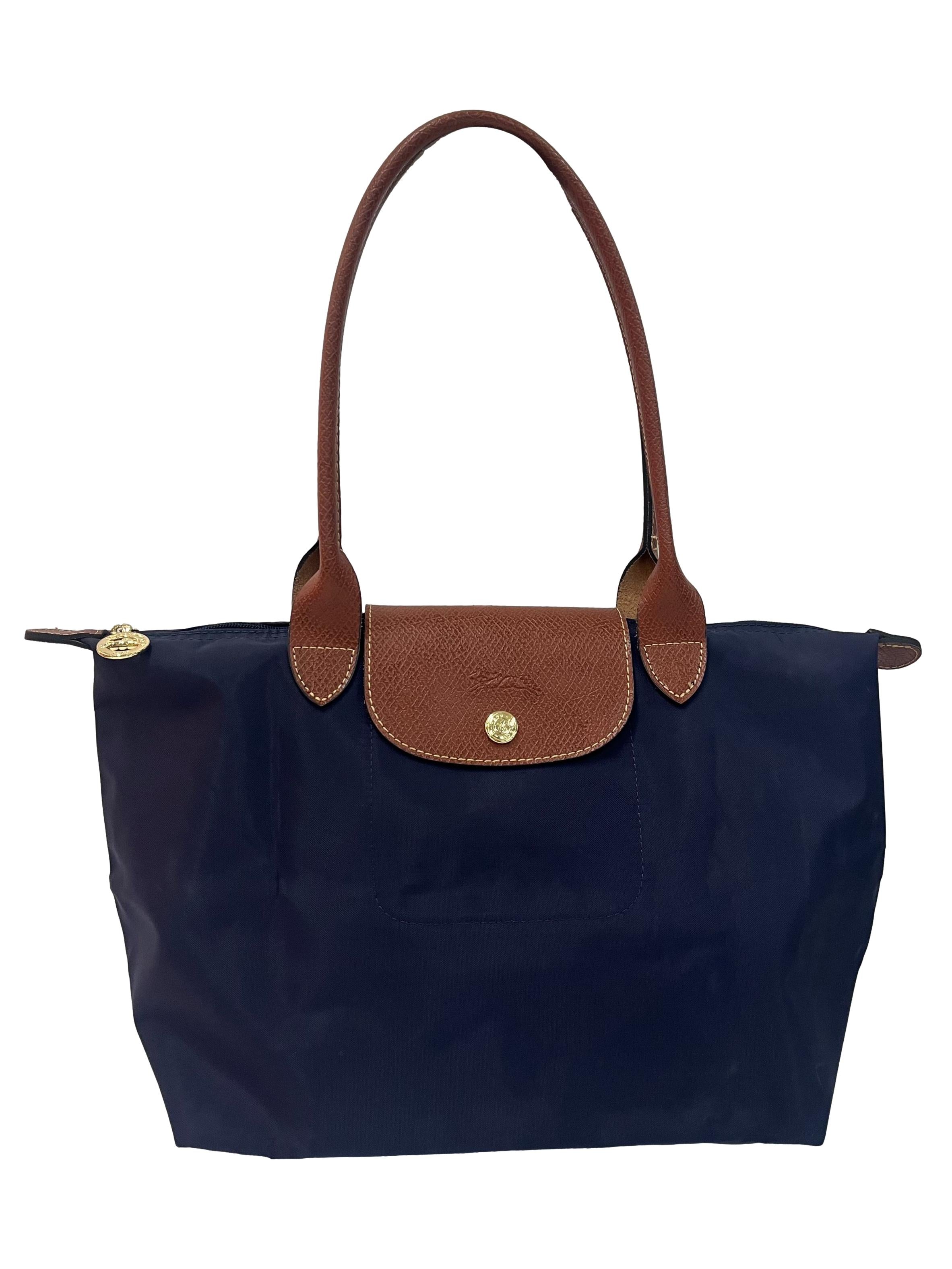 Navy Le Pliage Small Tote Bag CSN