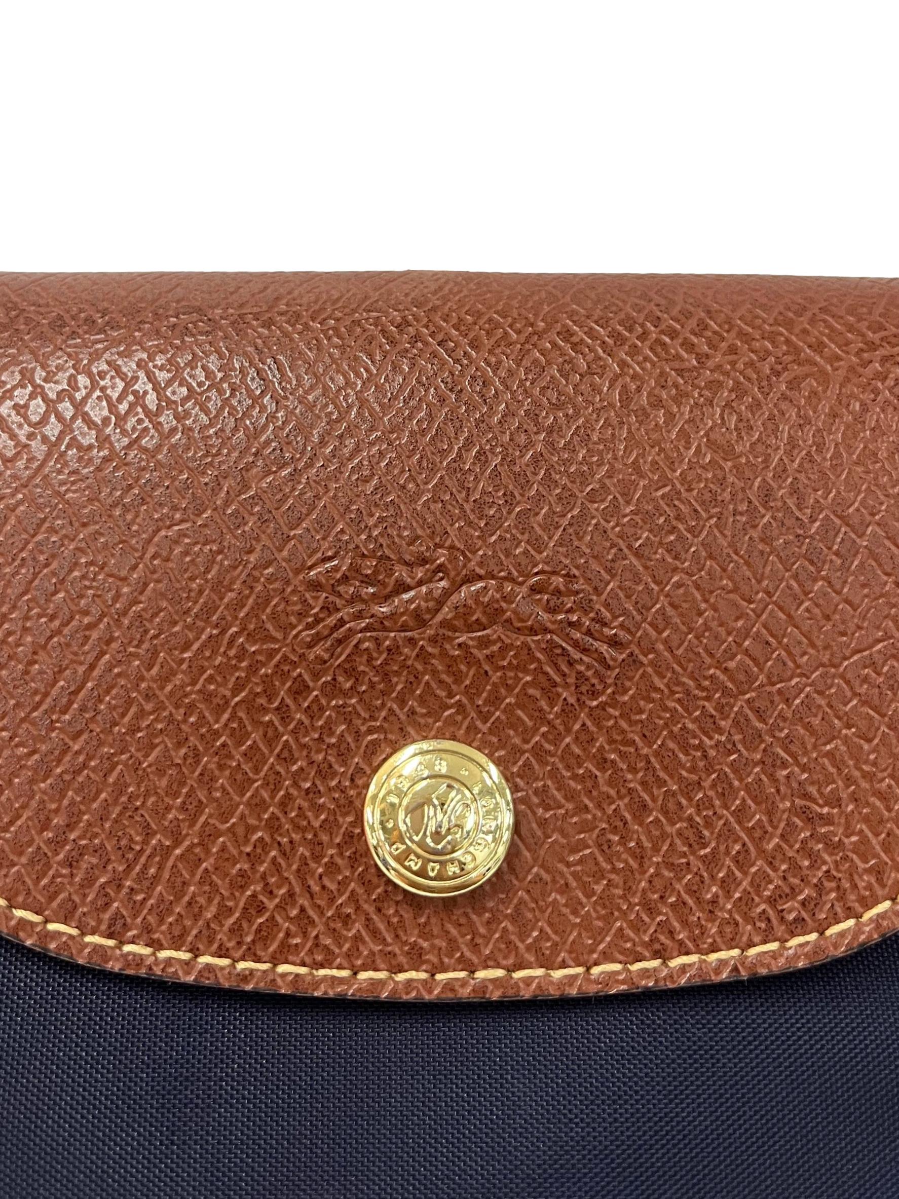 Navy Le Pliage Small Tote Bag CSN