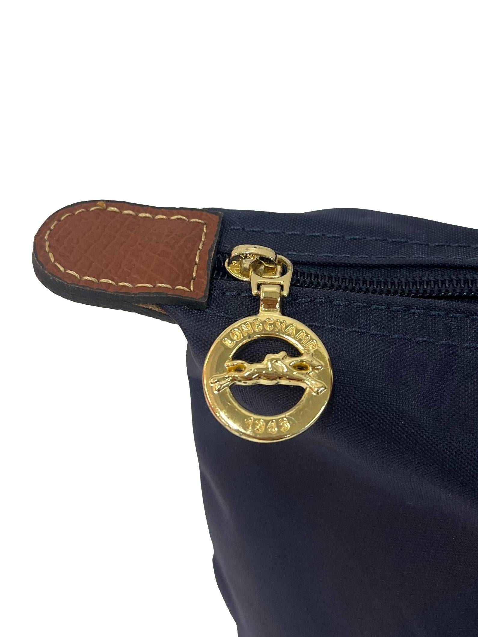 Navy Le Pliage Small Tote Bag CSN