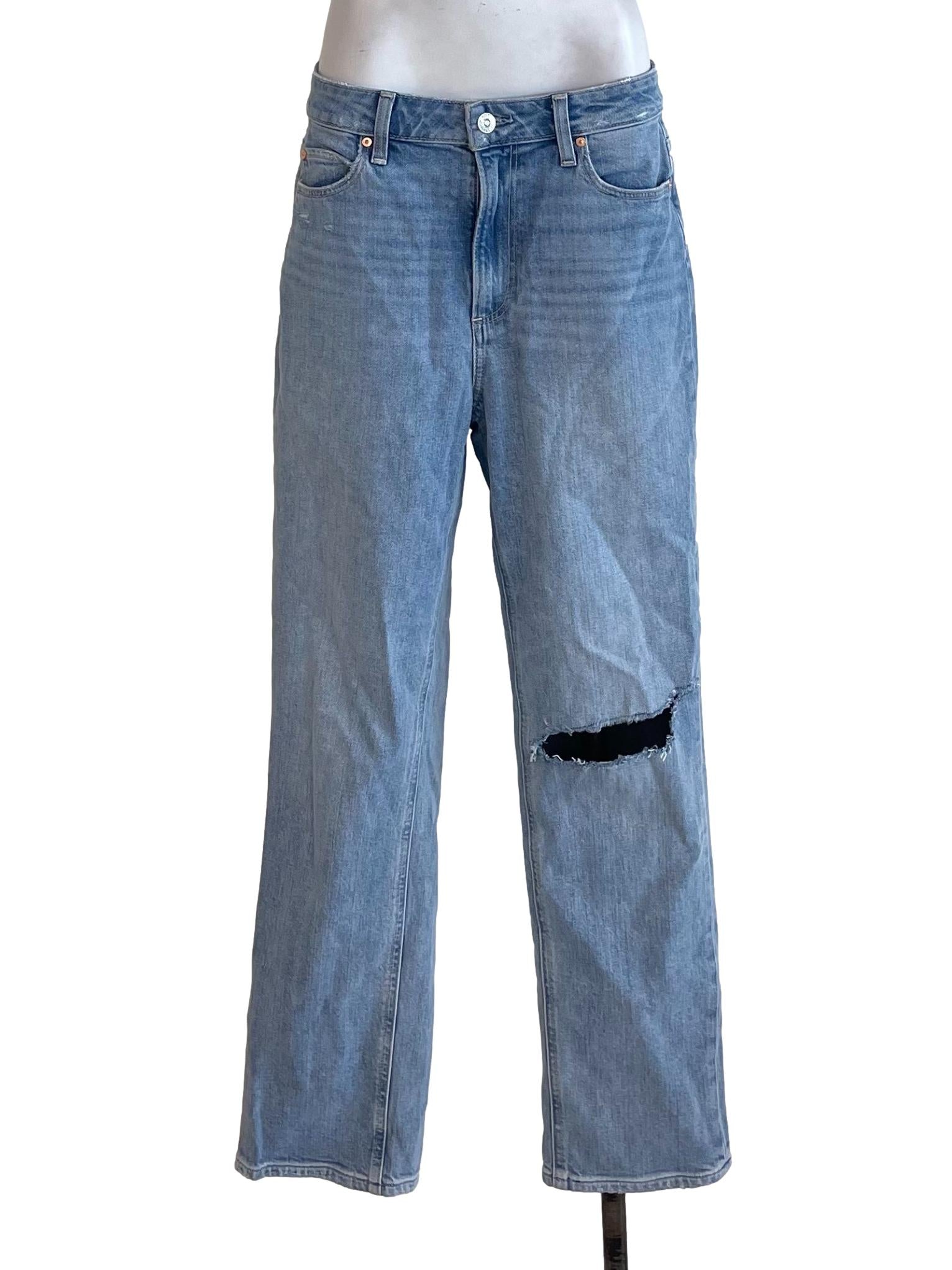 Light Blue Ripped Jeans