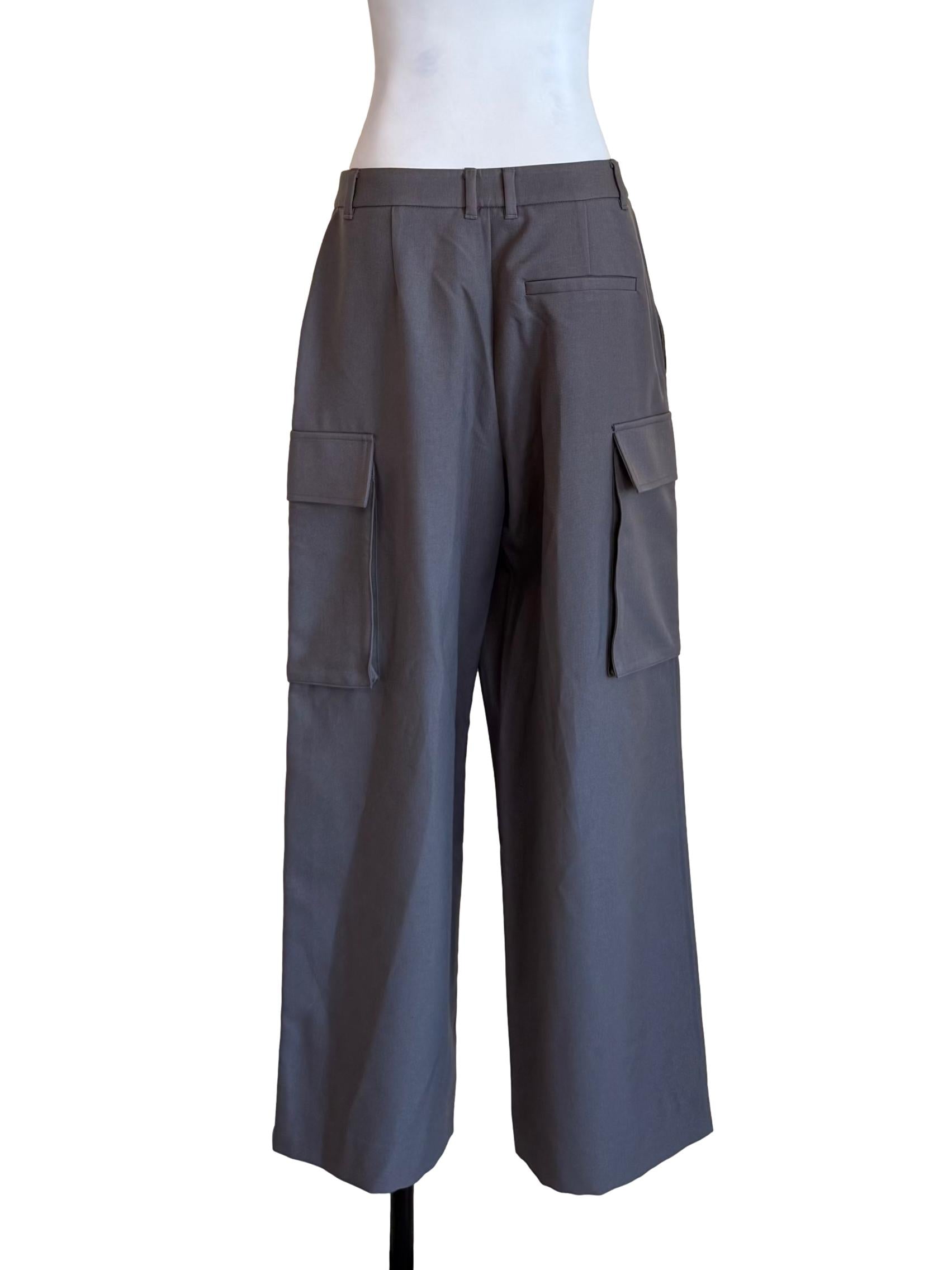 Dark Grey Cargo Pants