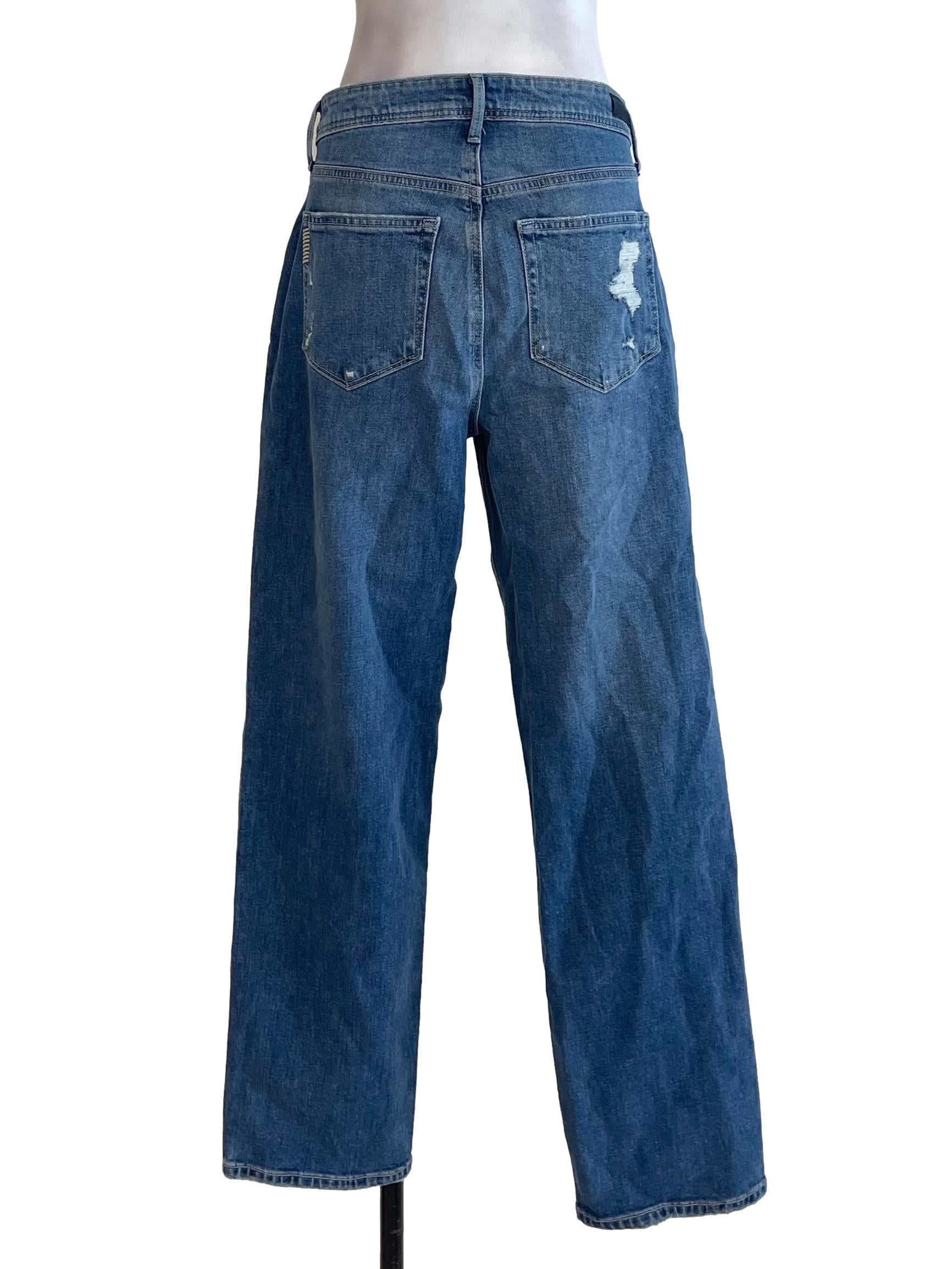 Blue Button Up Jeans