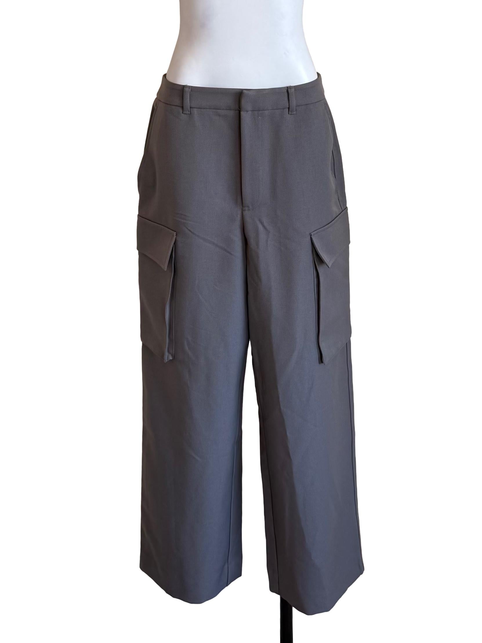 Dark Grey Cargo Pants