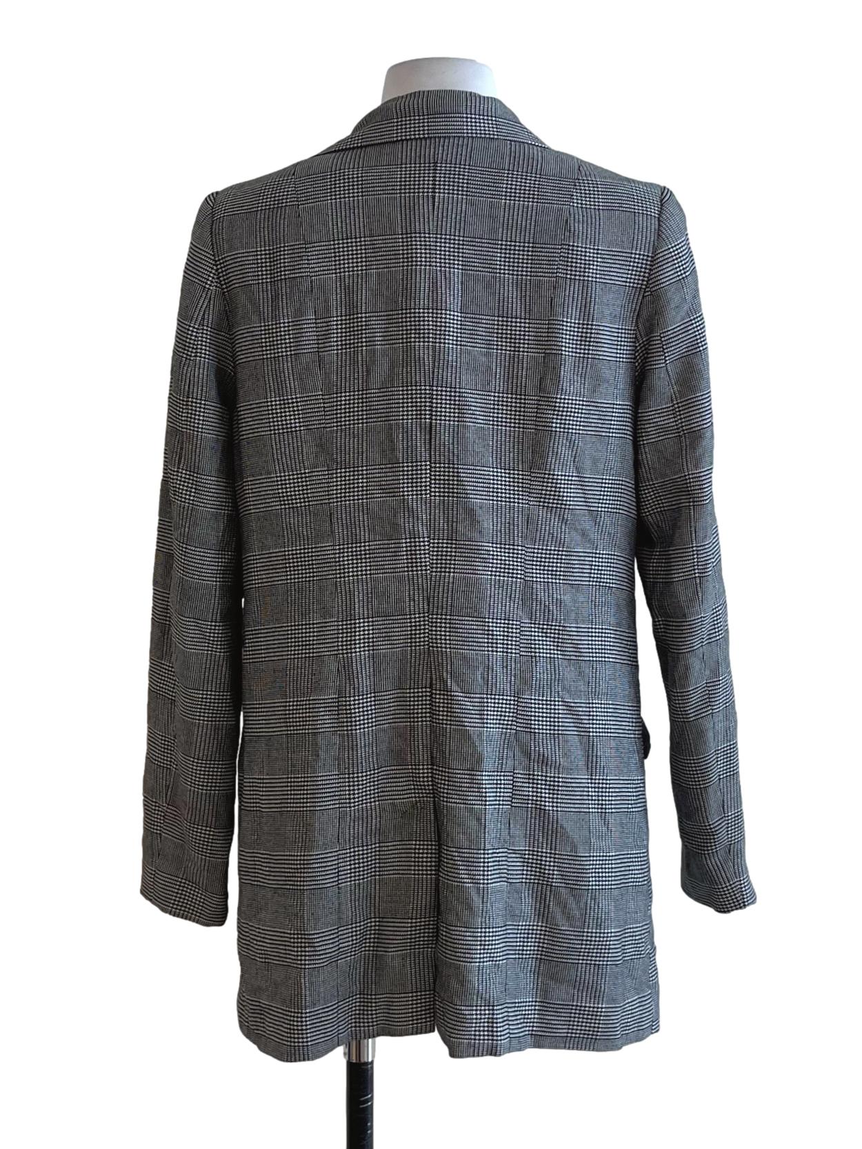 Black Nailshead Single-Breasted Blazer