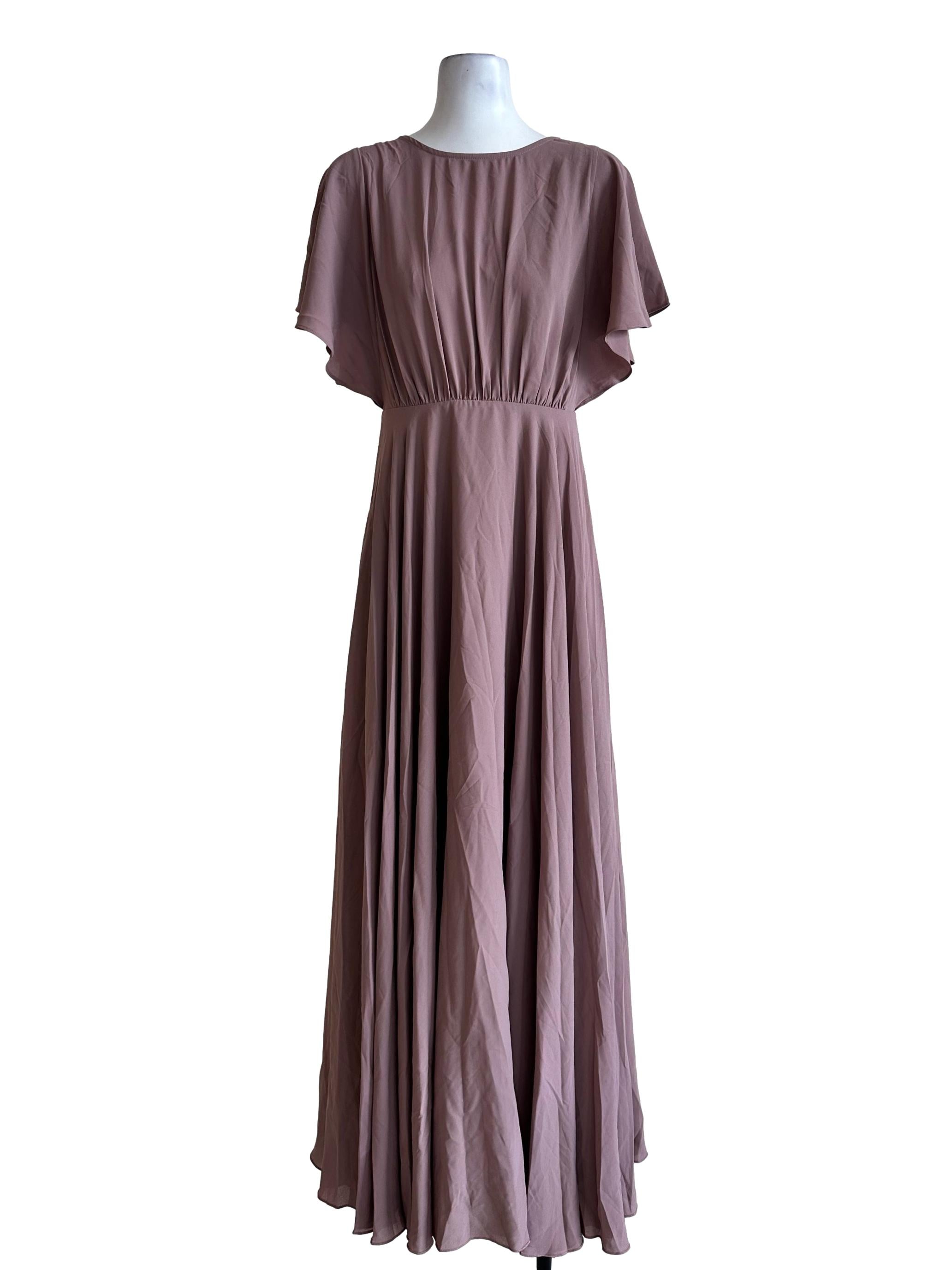 Blush Pink Maxi Dress