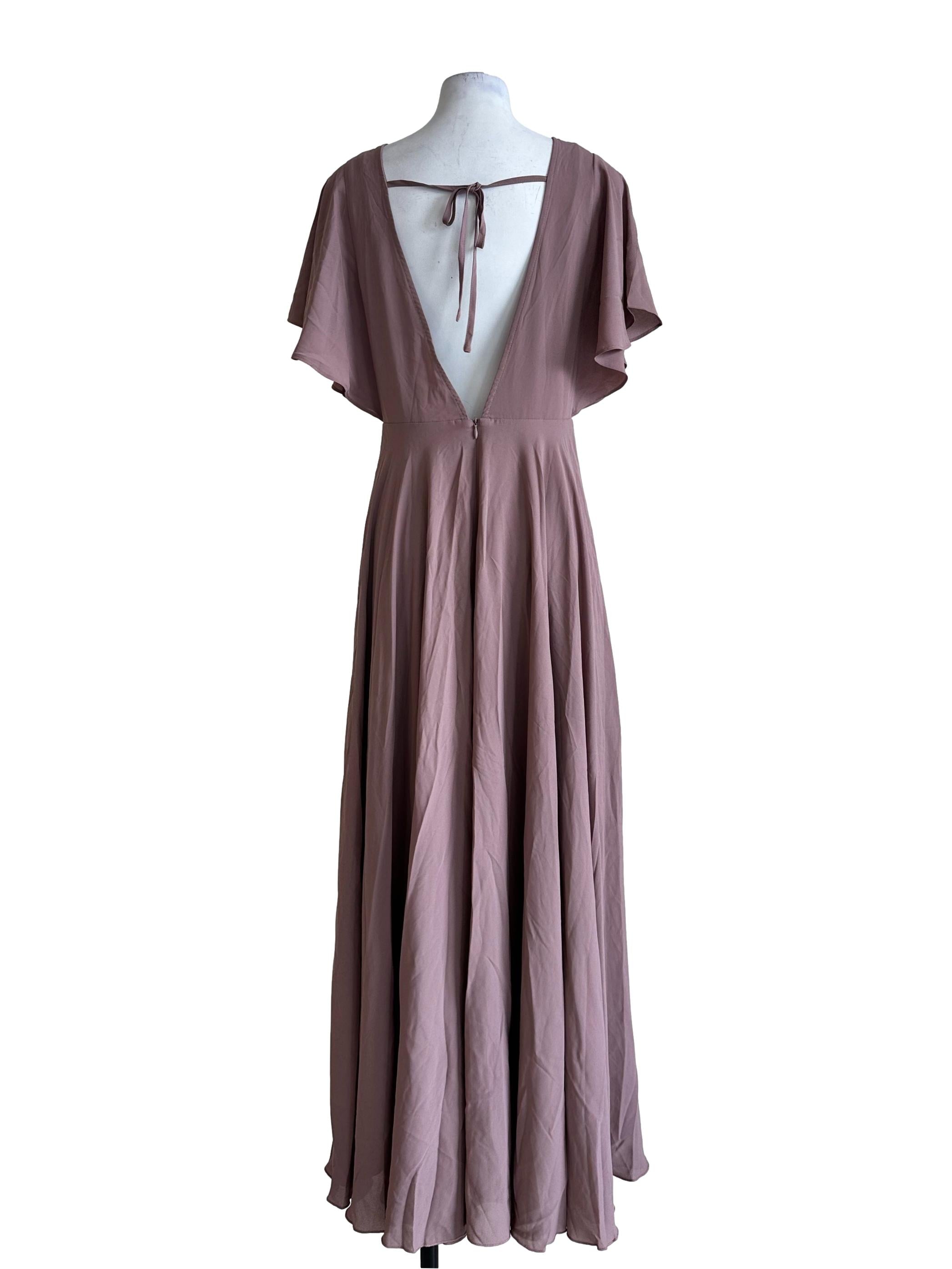 Blush Pink Maxi Dress