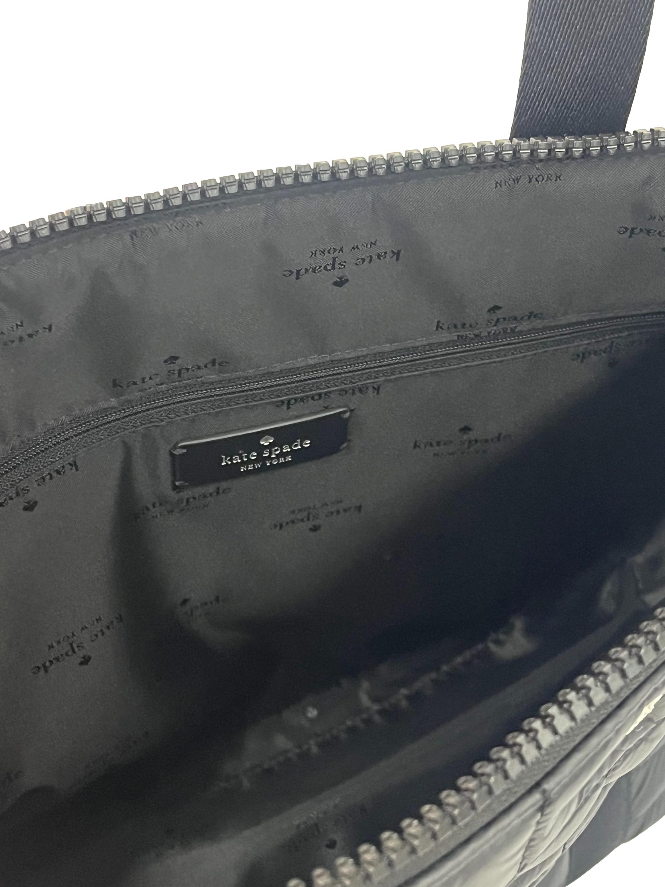 Black Camden Quilted Tote Bag CSN