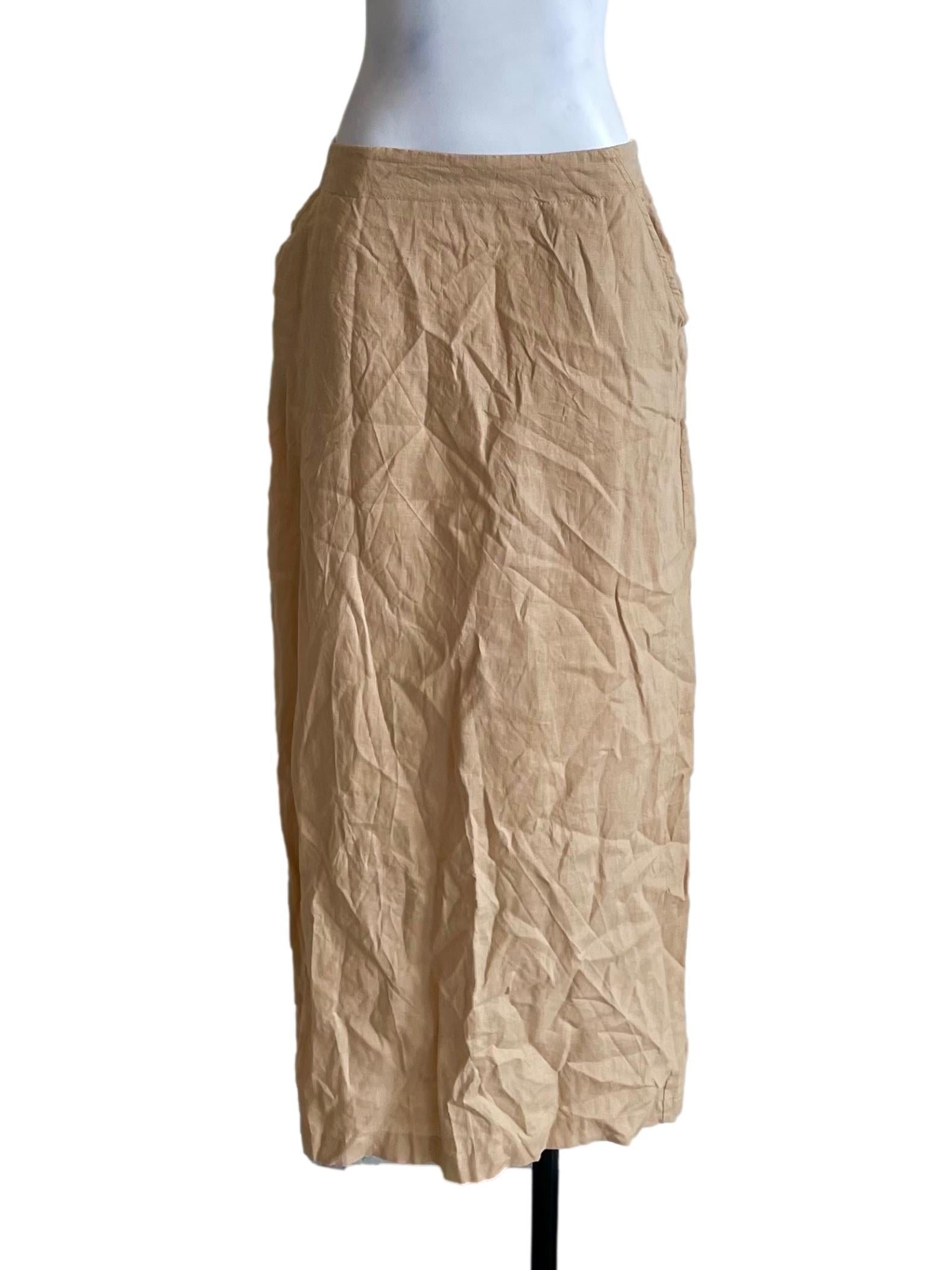 Latte Easy Pencil Skirt