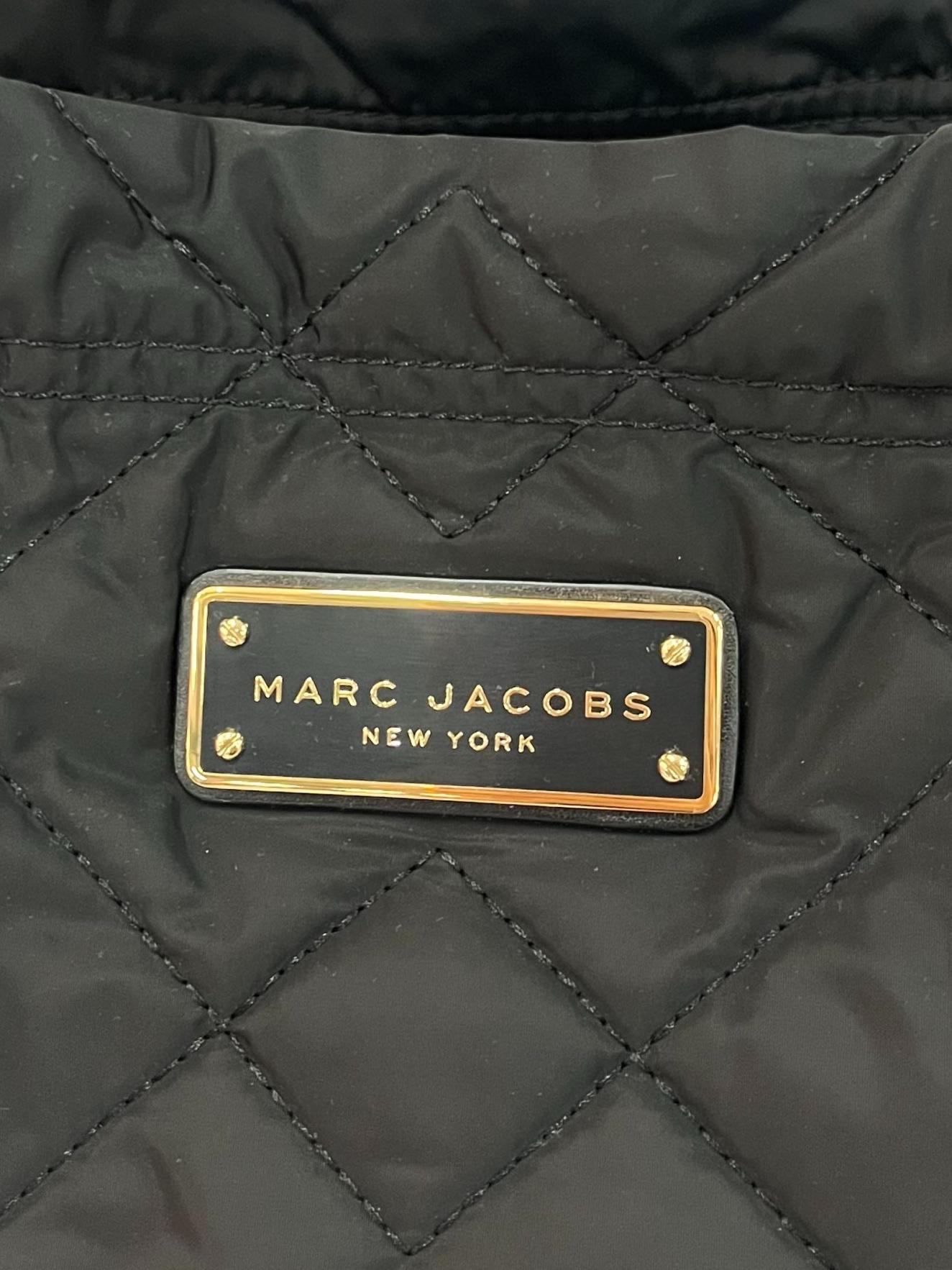 Black Quilted Nylon Tote Bag CSN