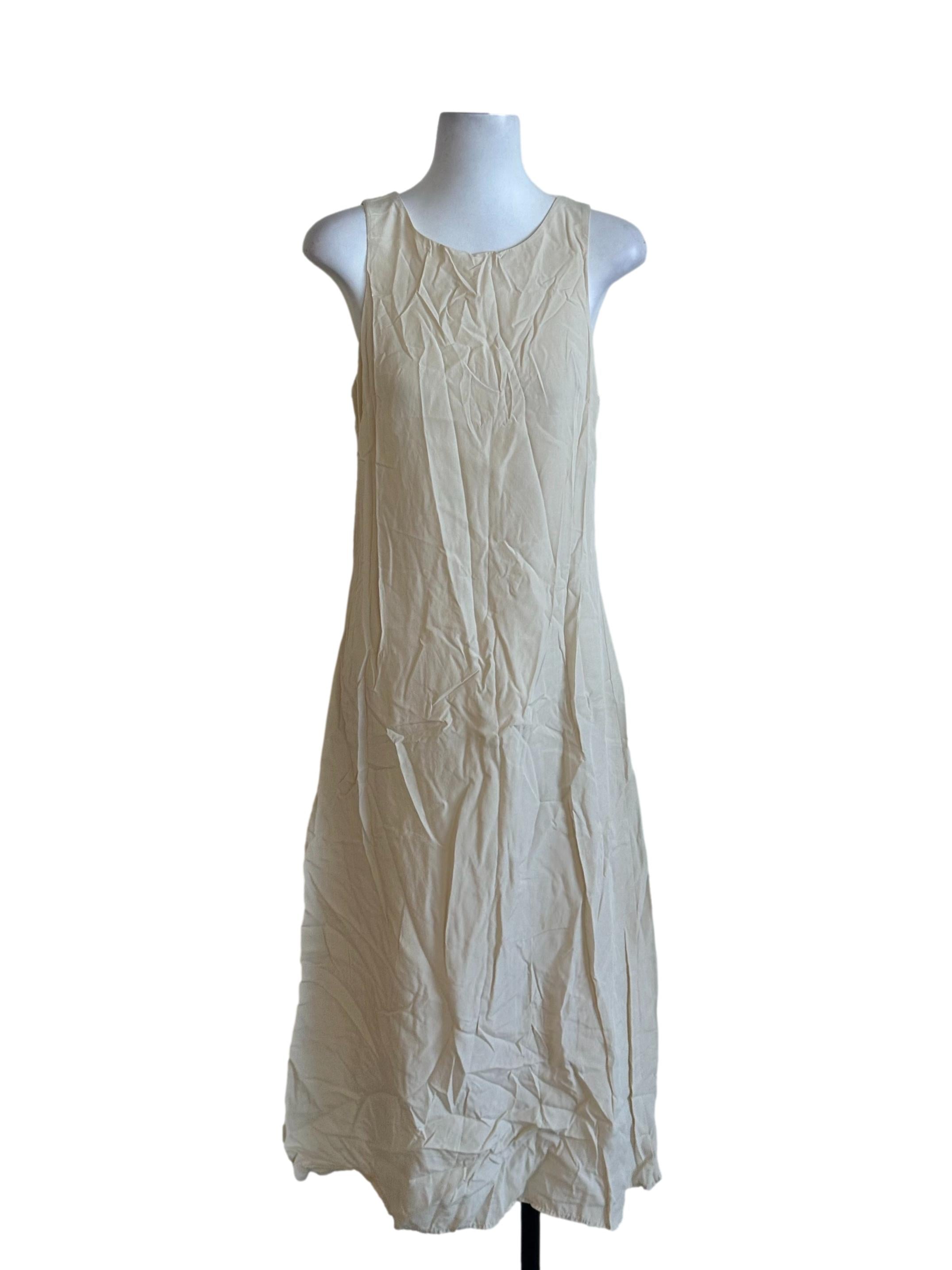 Cream Beige Dress TEM