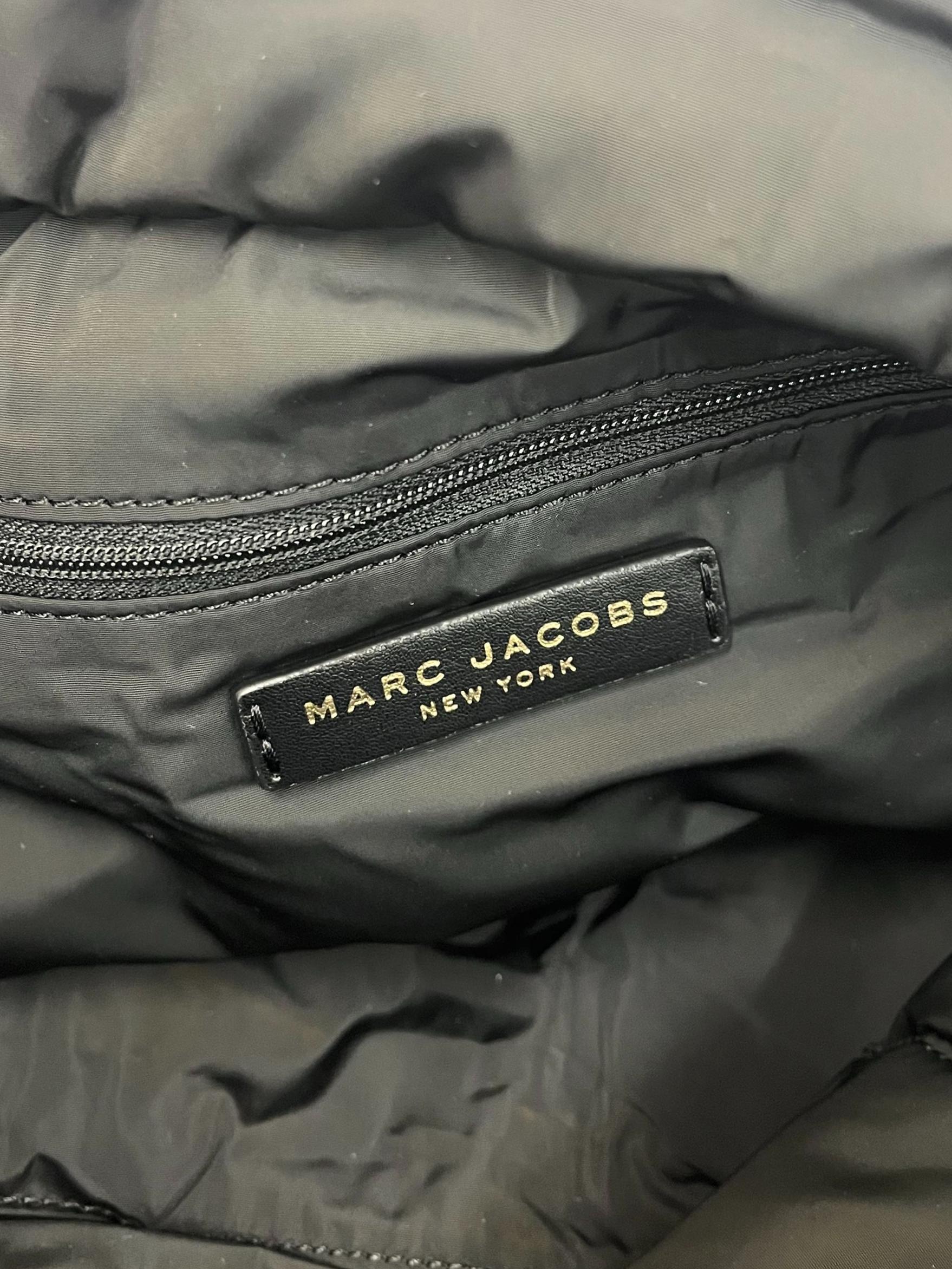 Black Quilted Nylon Tote Bag CSN