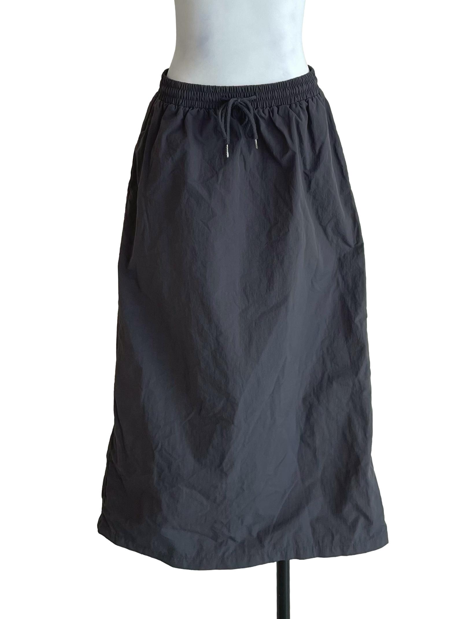 Anchor Grey Elasticated Waist Skirt