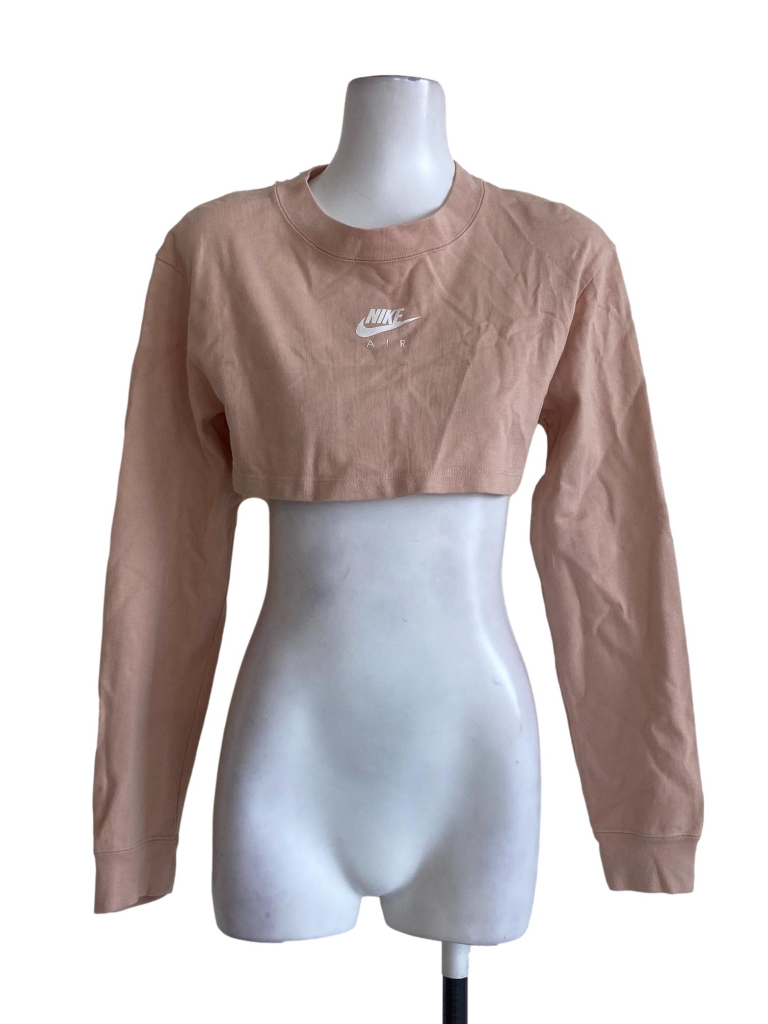 Salmon Pink Crop Top