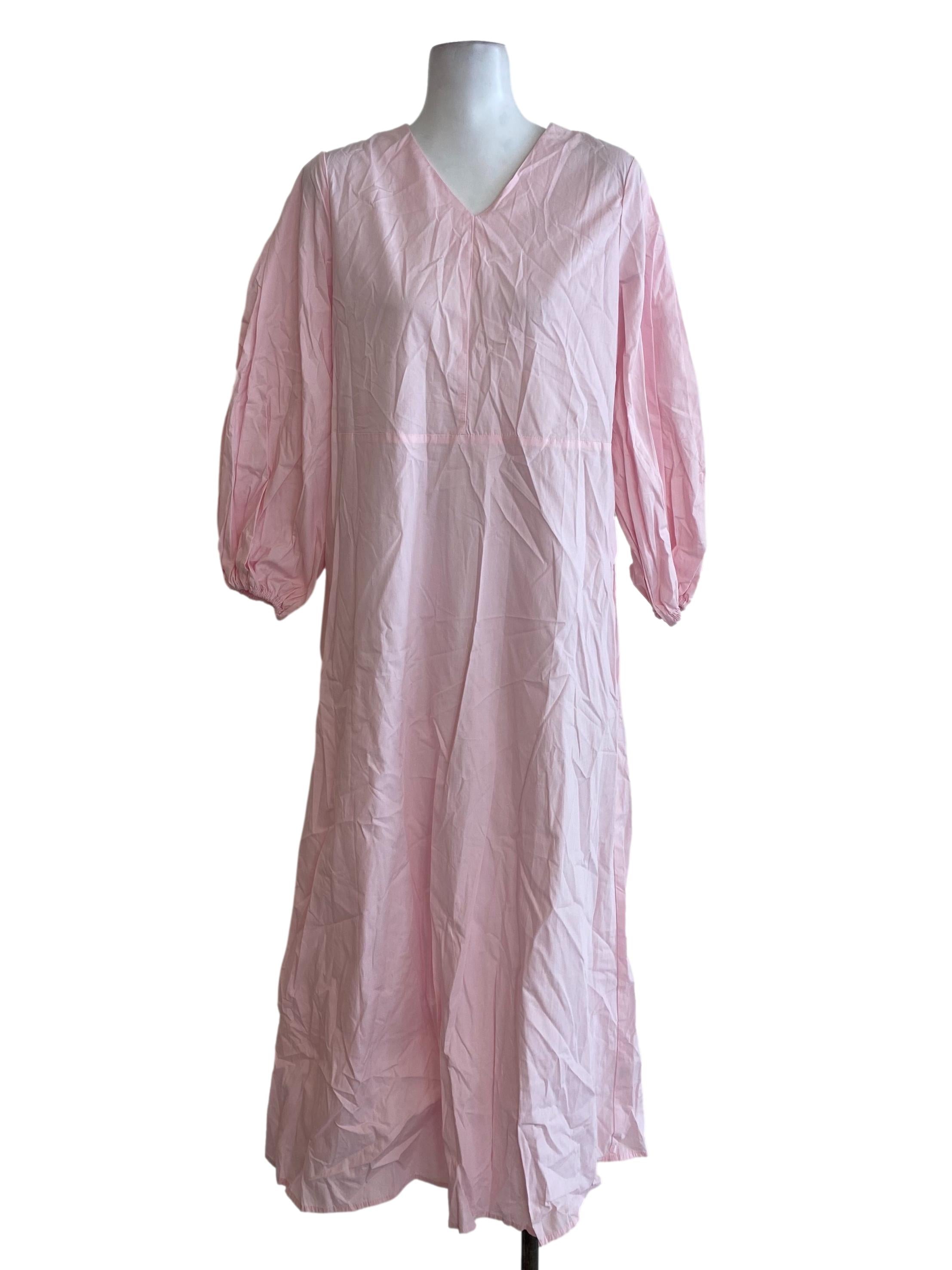 Pink Long Sleeve Dress