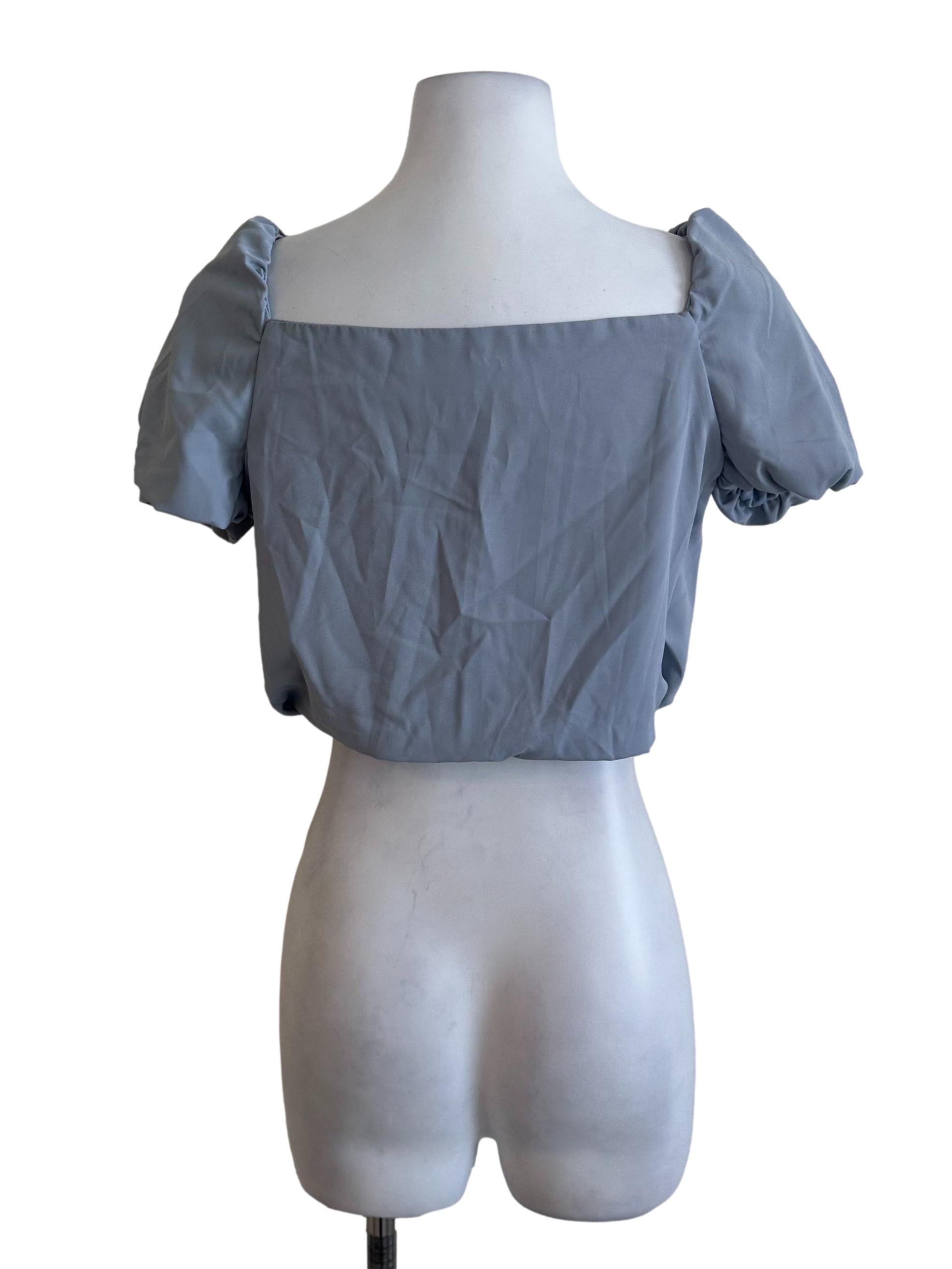 Dusty Blue Top