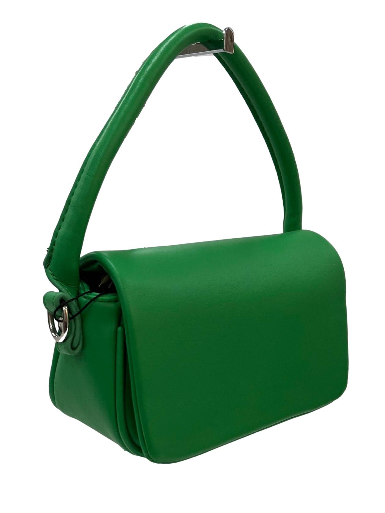 Front Flap Crossbody Bag - Green