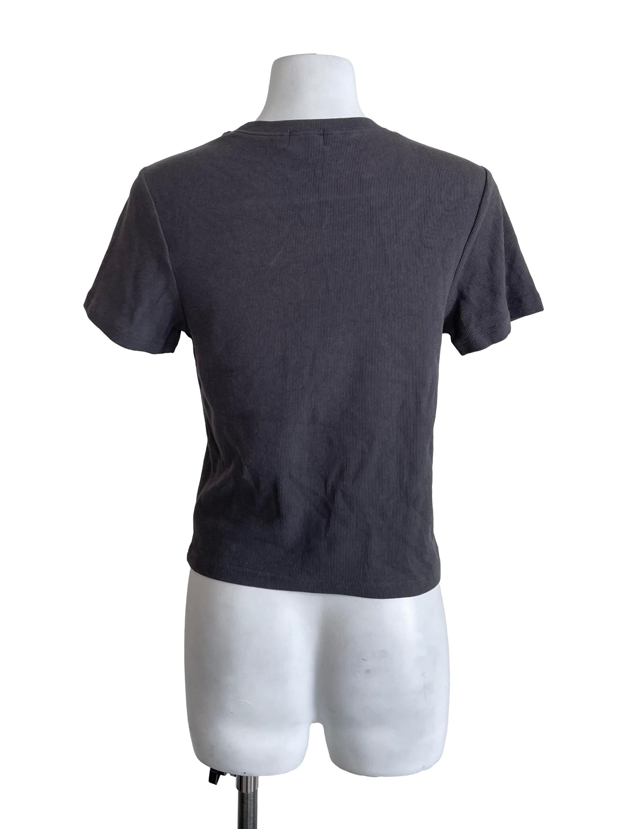 Anchor Grey Skinny Knit Top