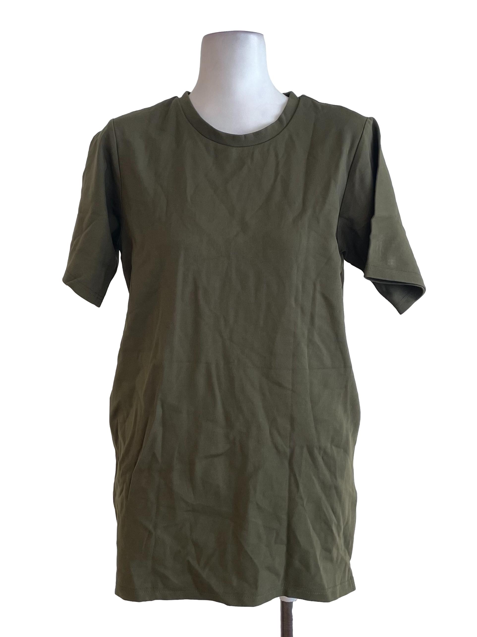 Olive Green T Shirt