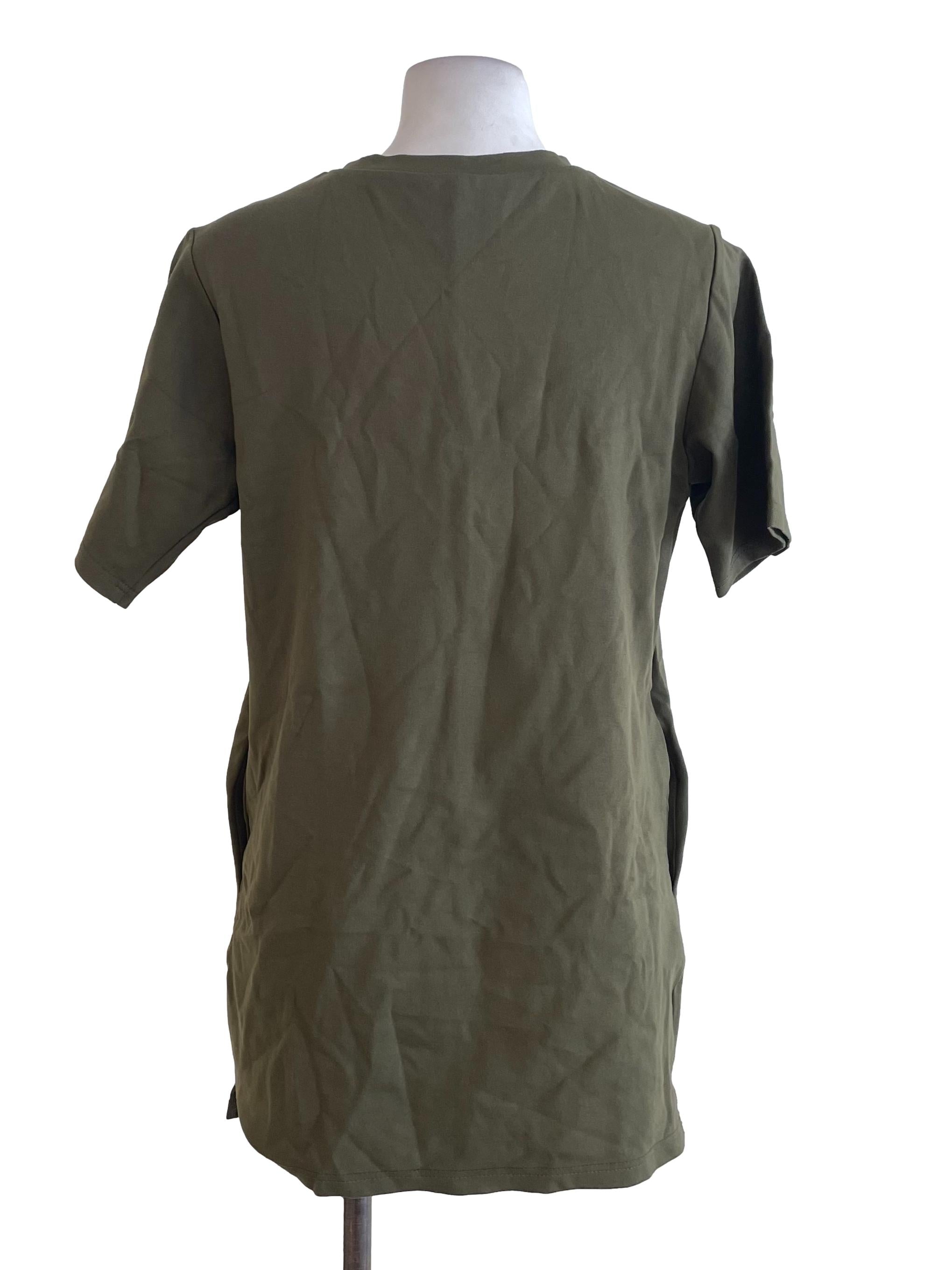 Olive Green T Shirt