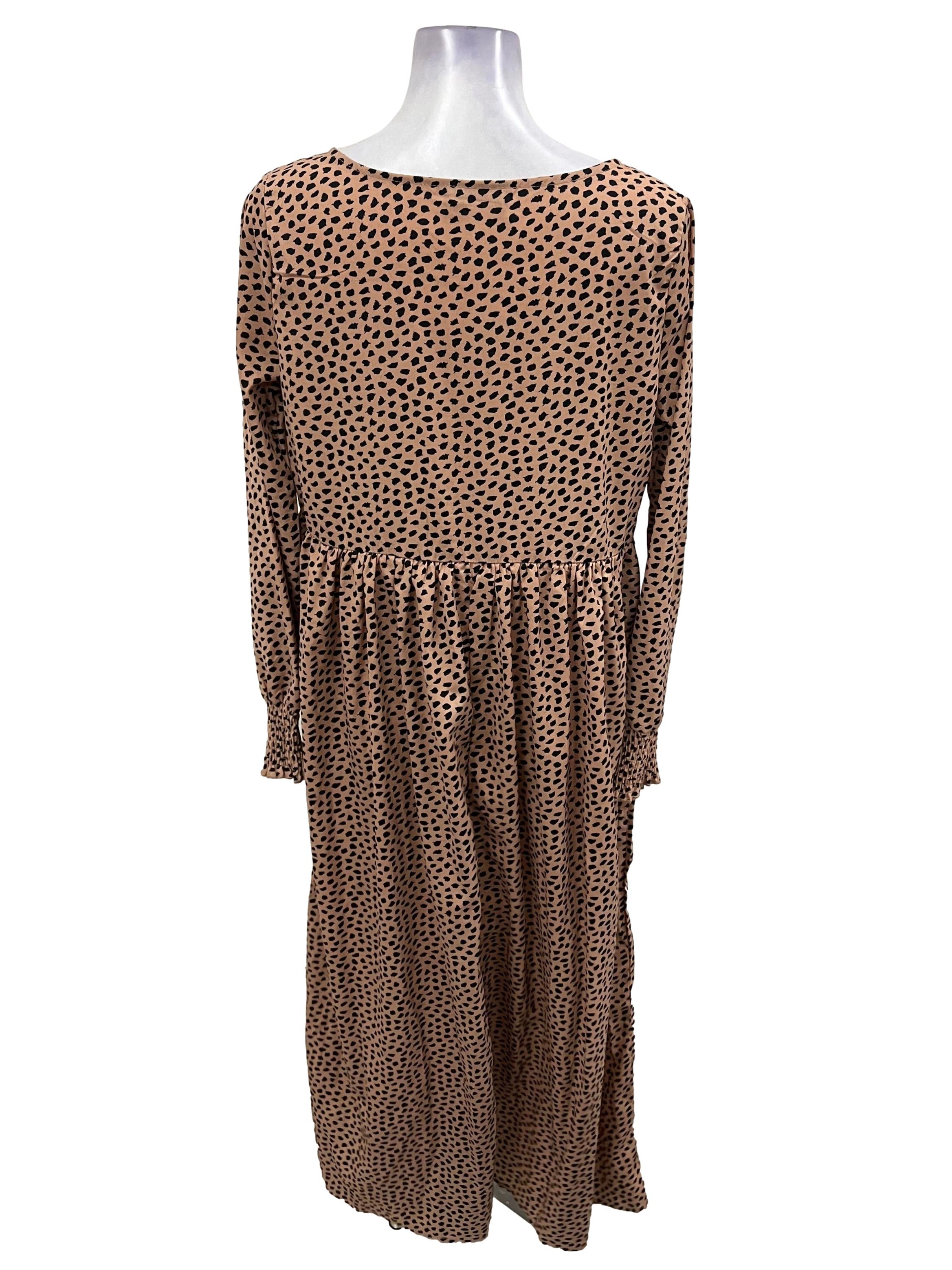 Pink Cheetah Print Dress