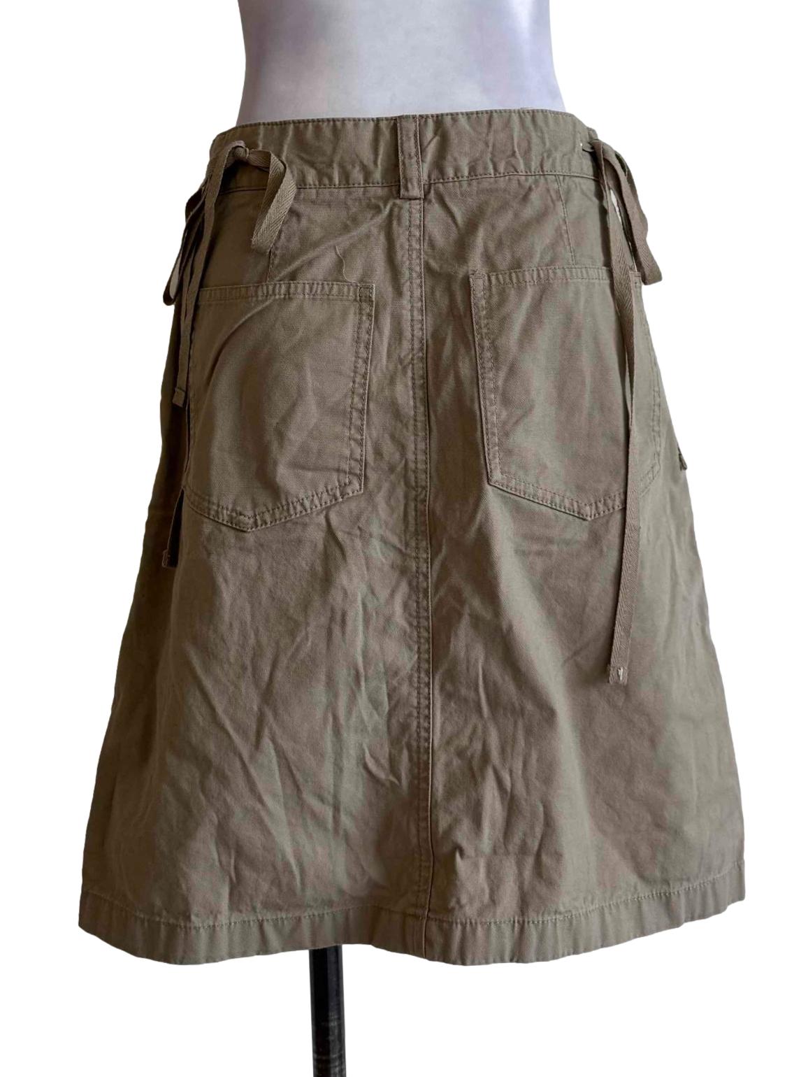 Khakis Pencil Short Skirt