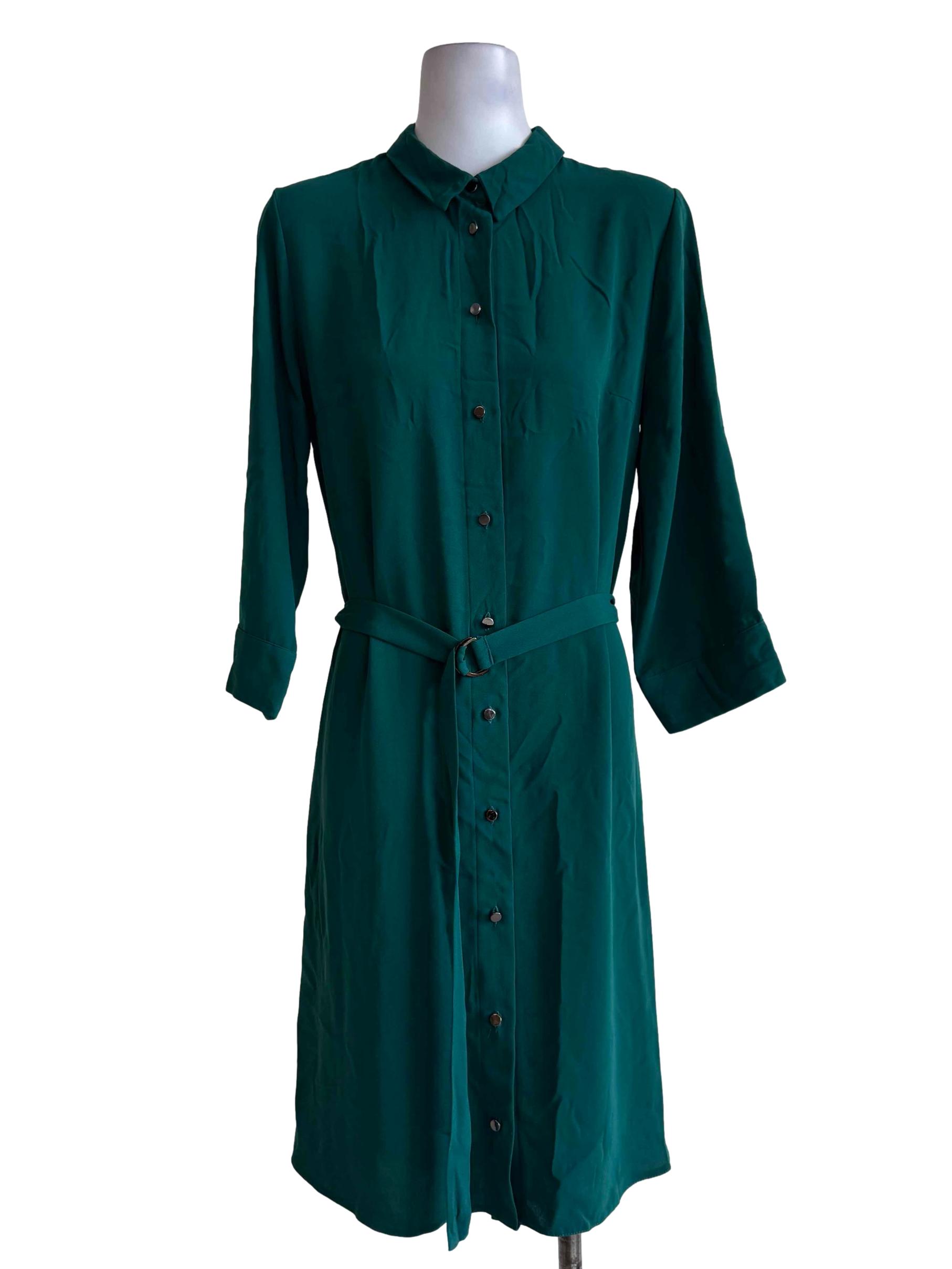 Empress Green Long Sleeve Blouse