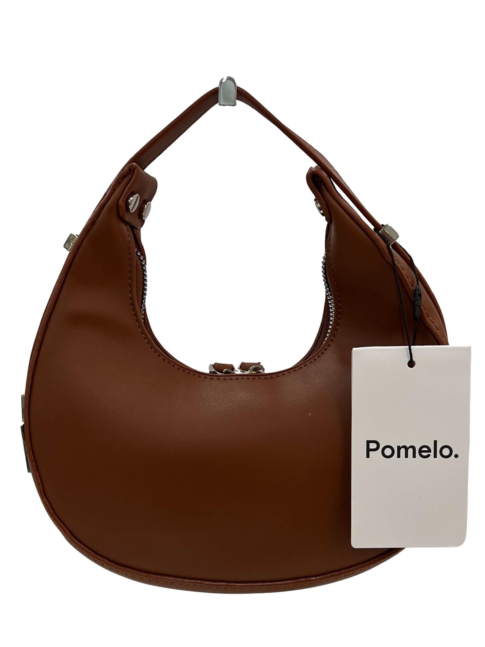 Crescent Shoulder Bag - Brown