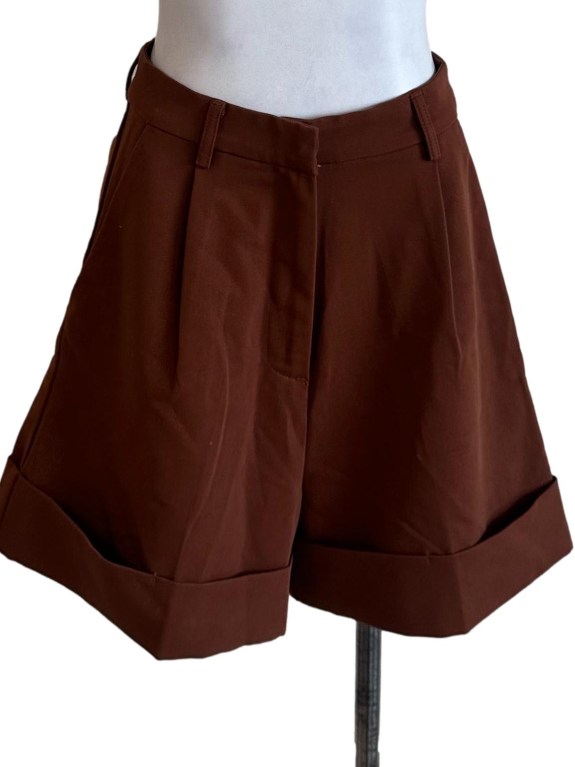 Mocha Brown Shorts