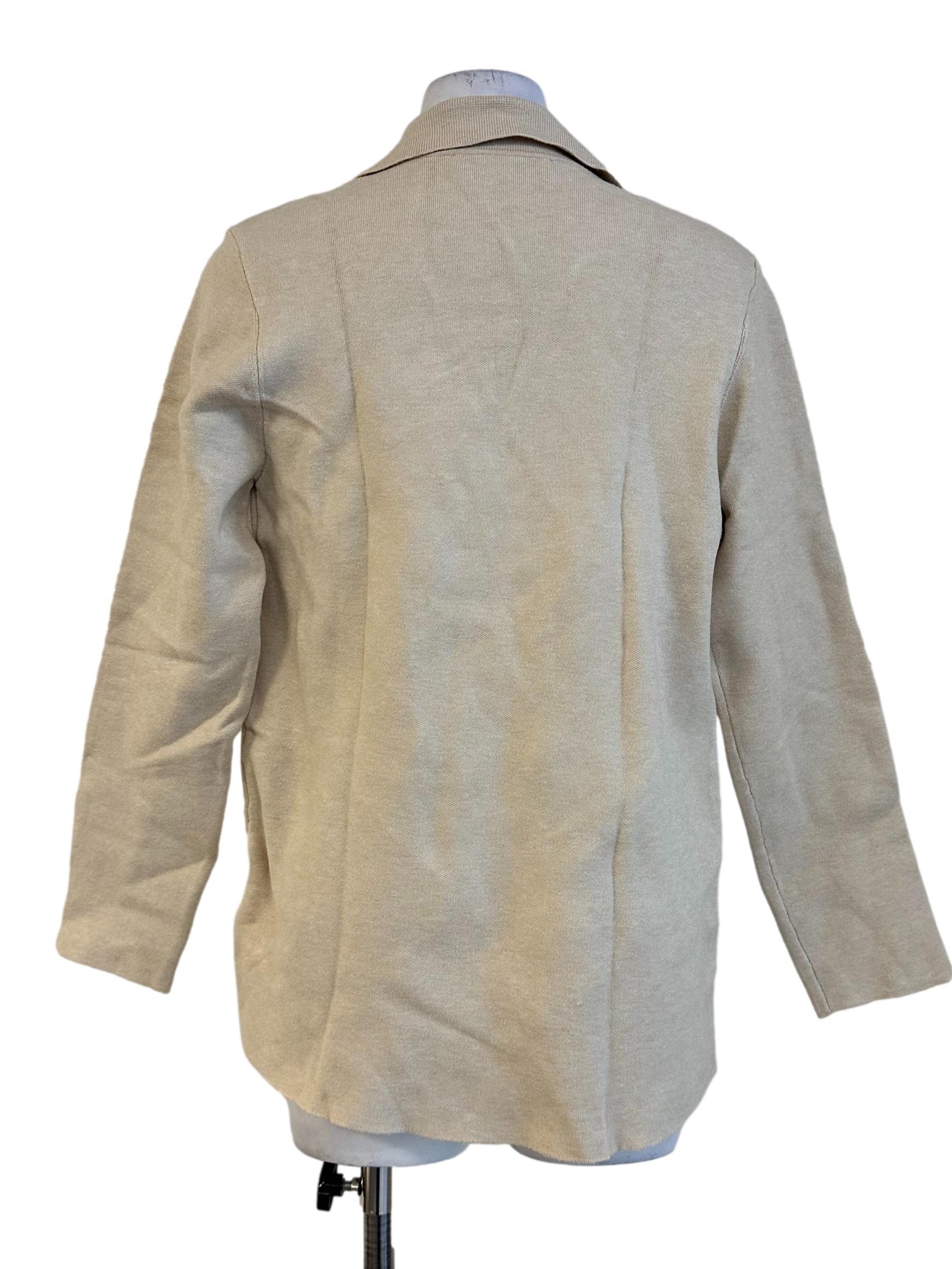 Parmesan Beige Collar Jacket