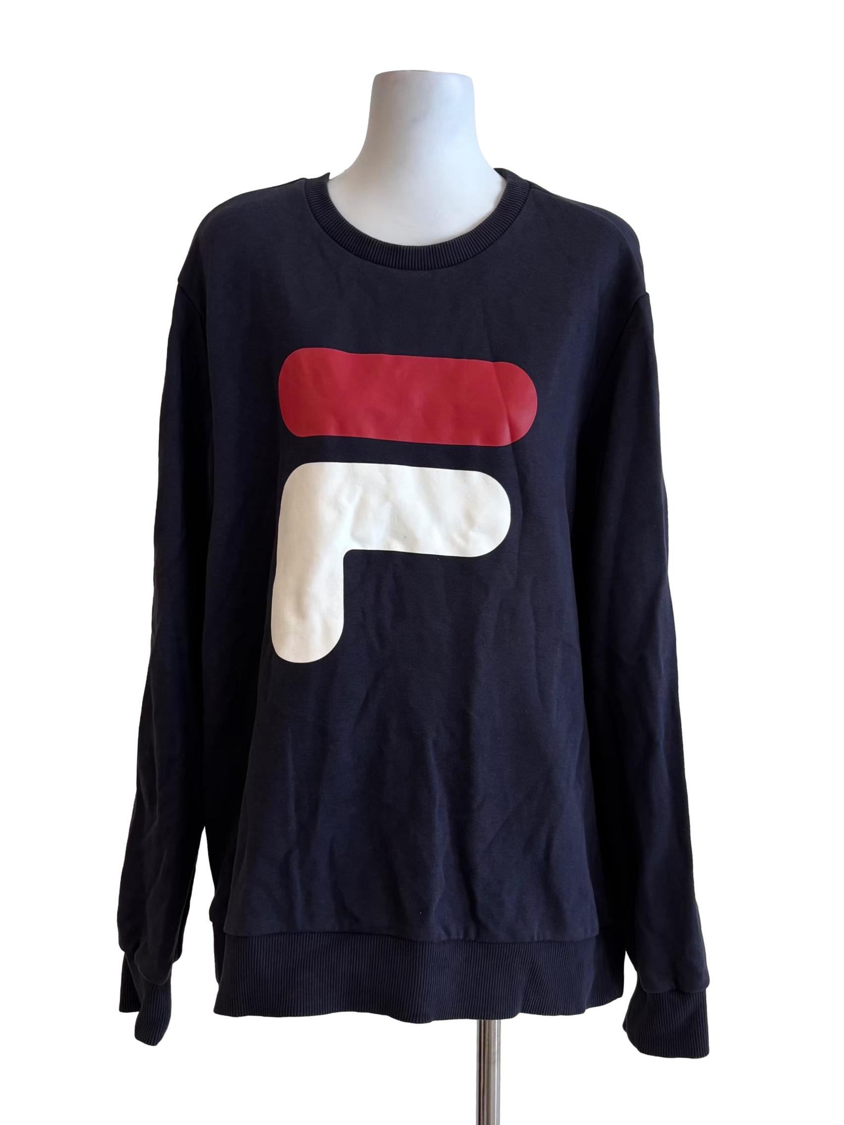 Navy Logo Sweatshirt
