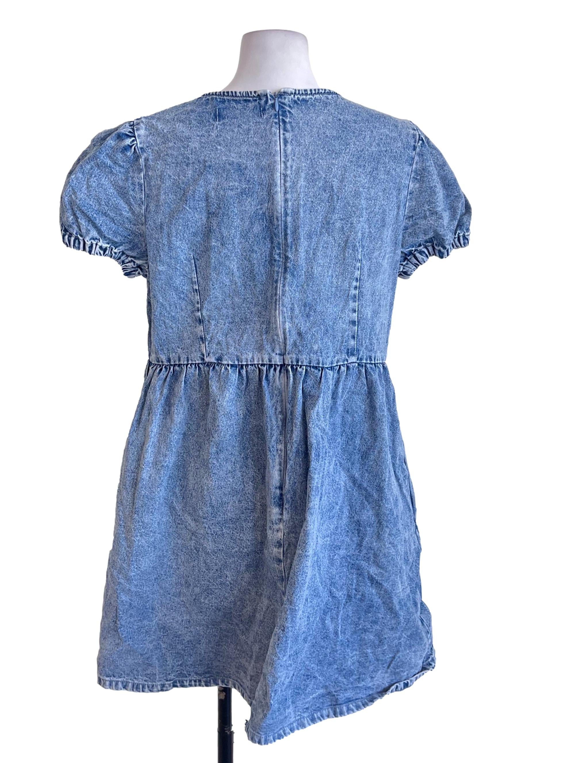 Blue Jeans Mini Dress