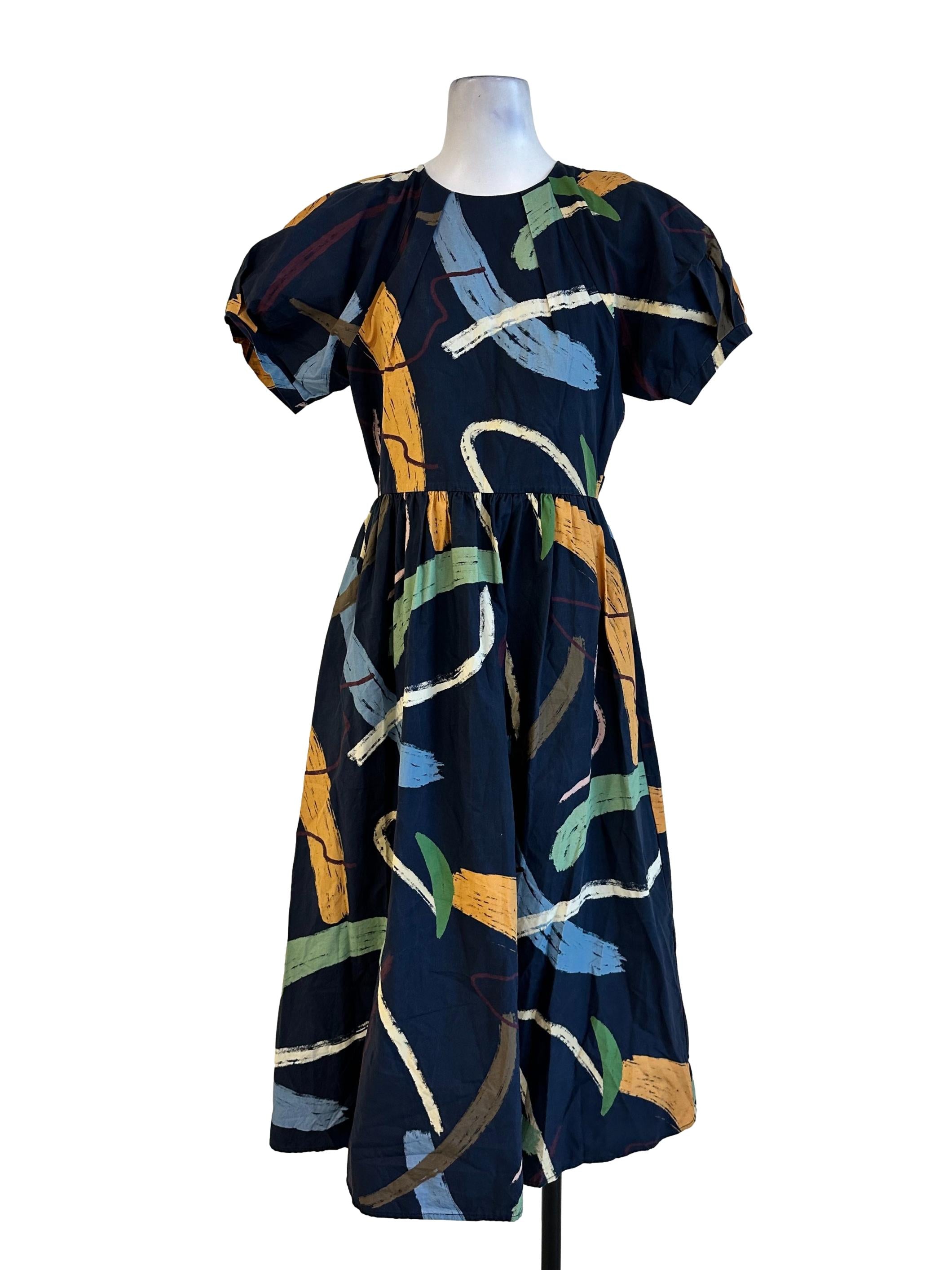 Courtyard Gathered Midi Dress OSN