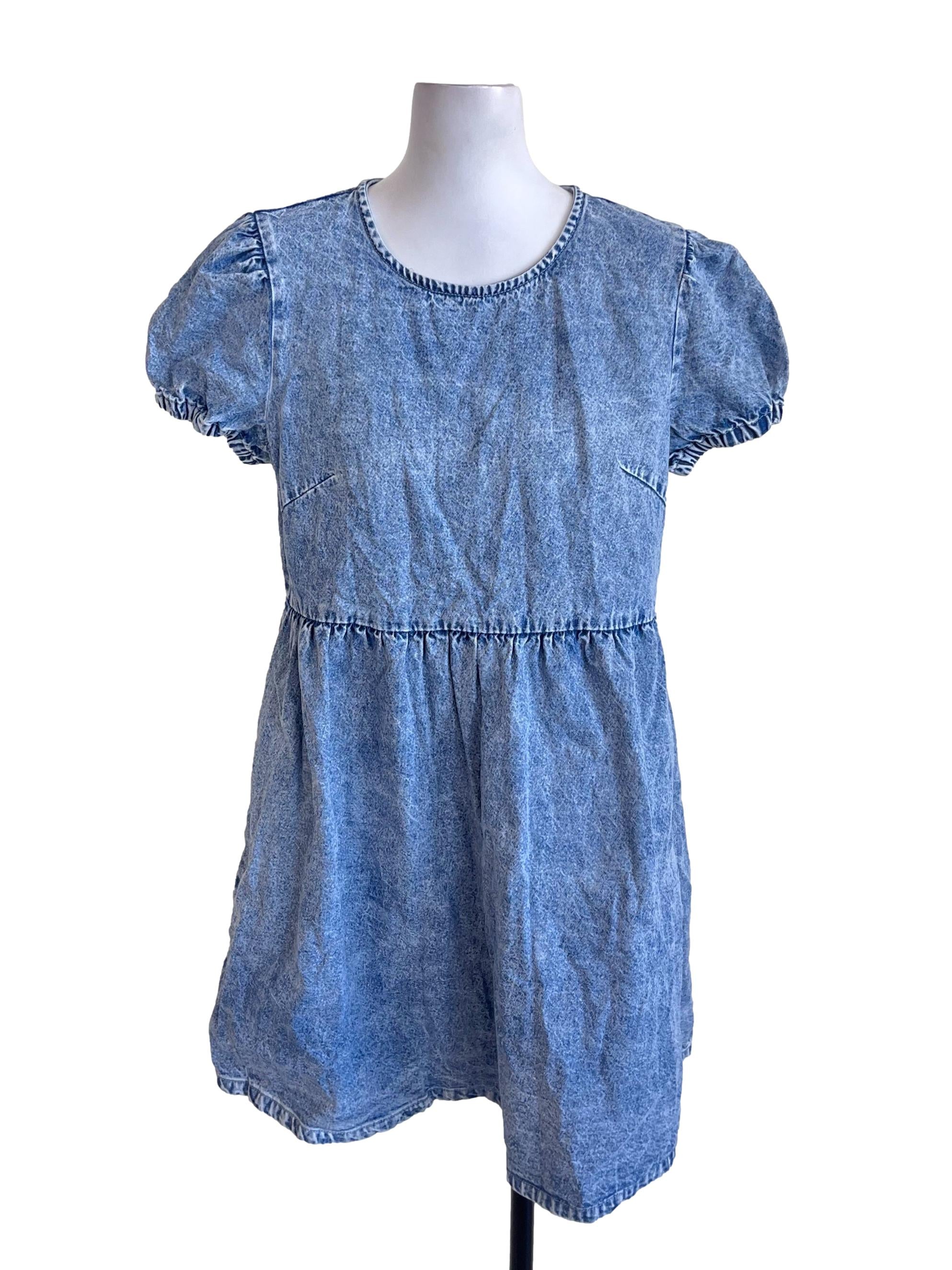 Blue Jeans Mini Dress