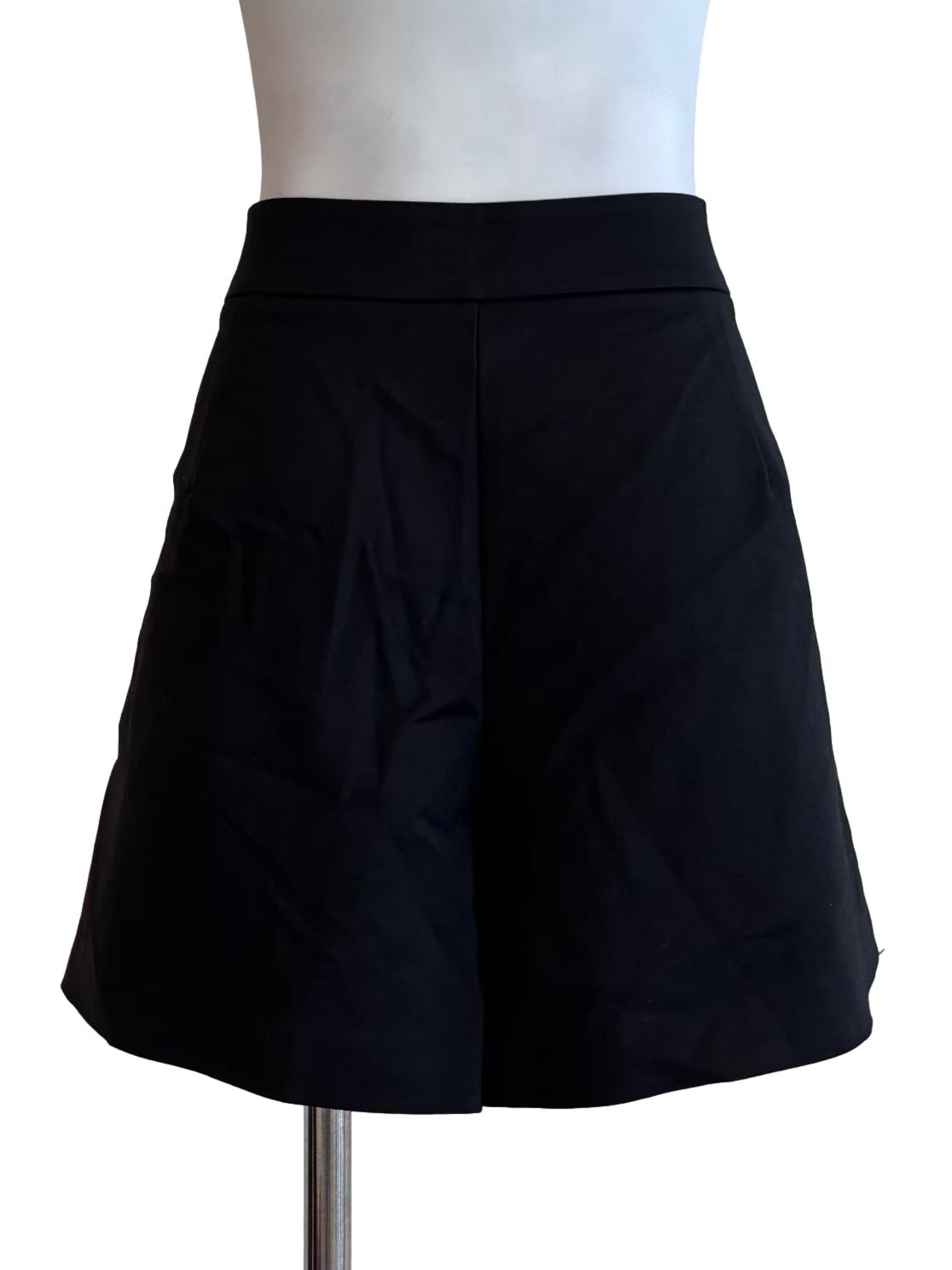 Slate Black Wide Shorts