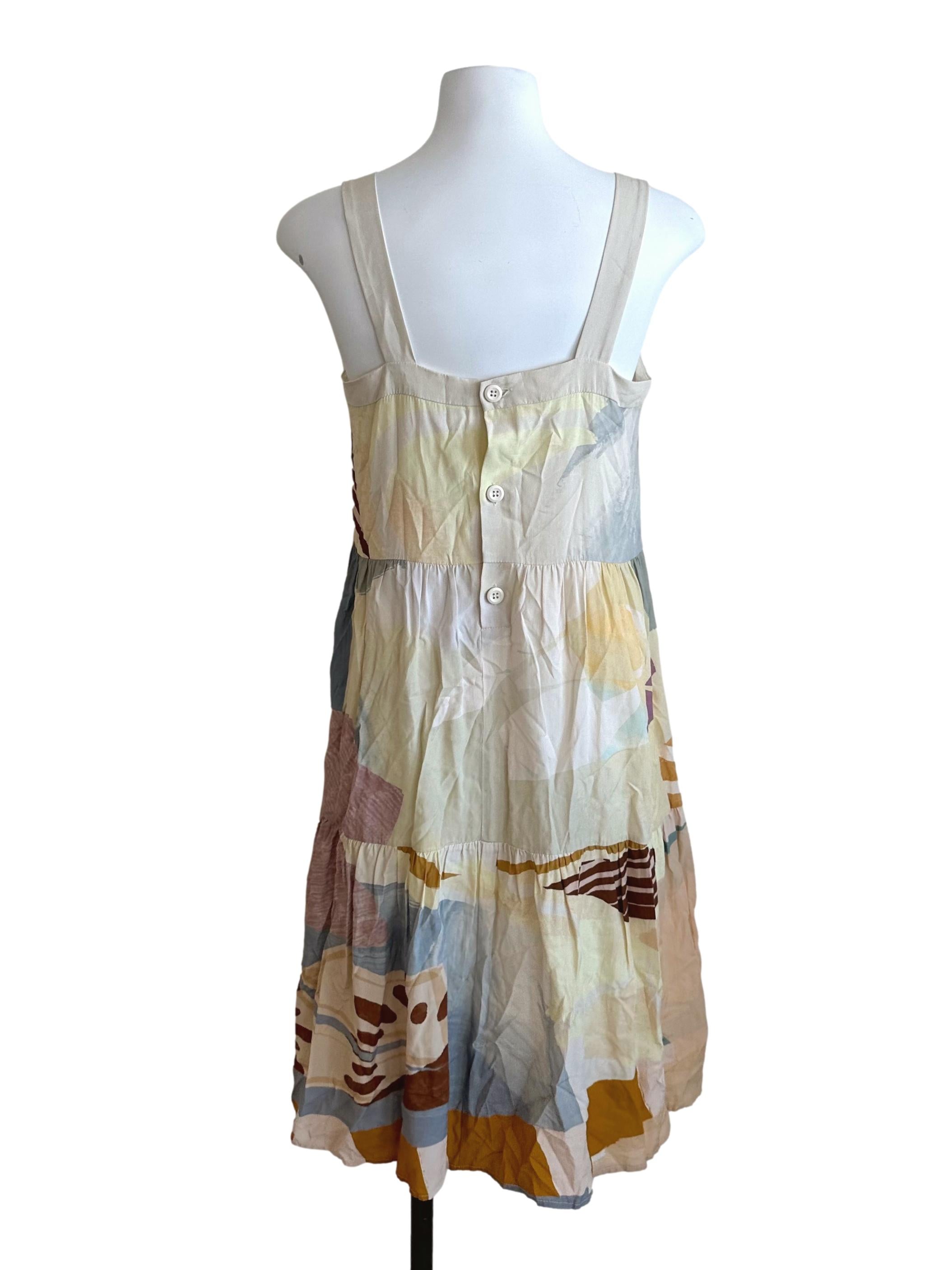 La Risa Cotton Tiered Dress OSN