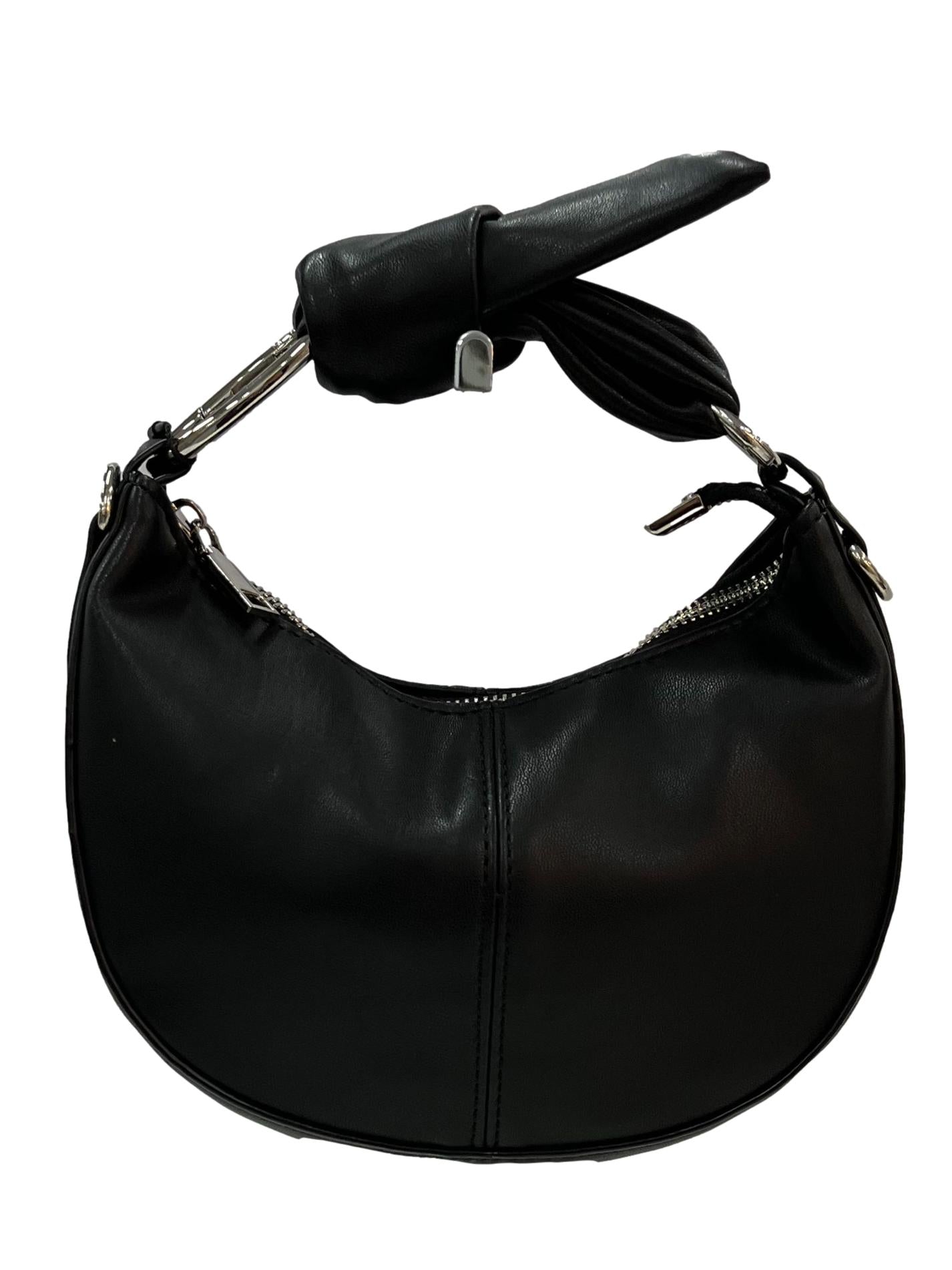 Crescent Shoulder Bag - Black