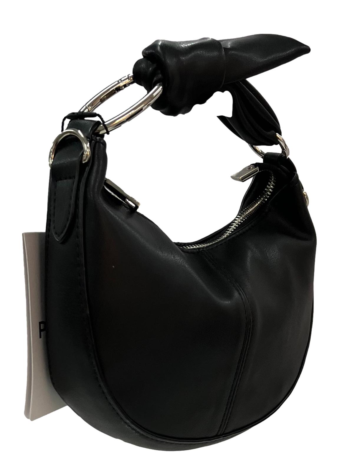 Crescent Shoulder Bag - Black