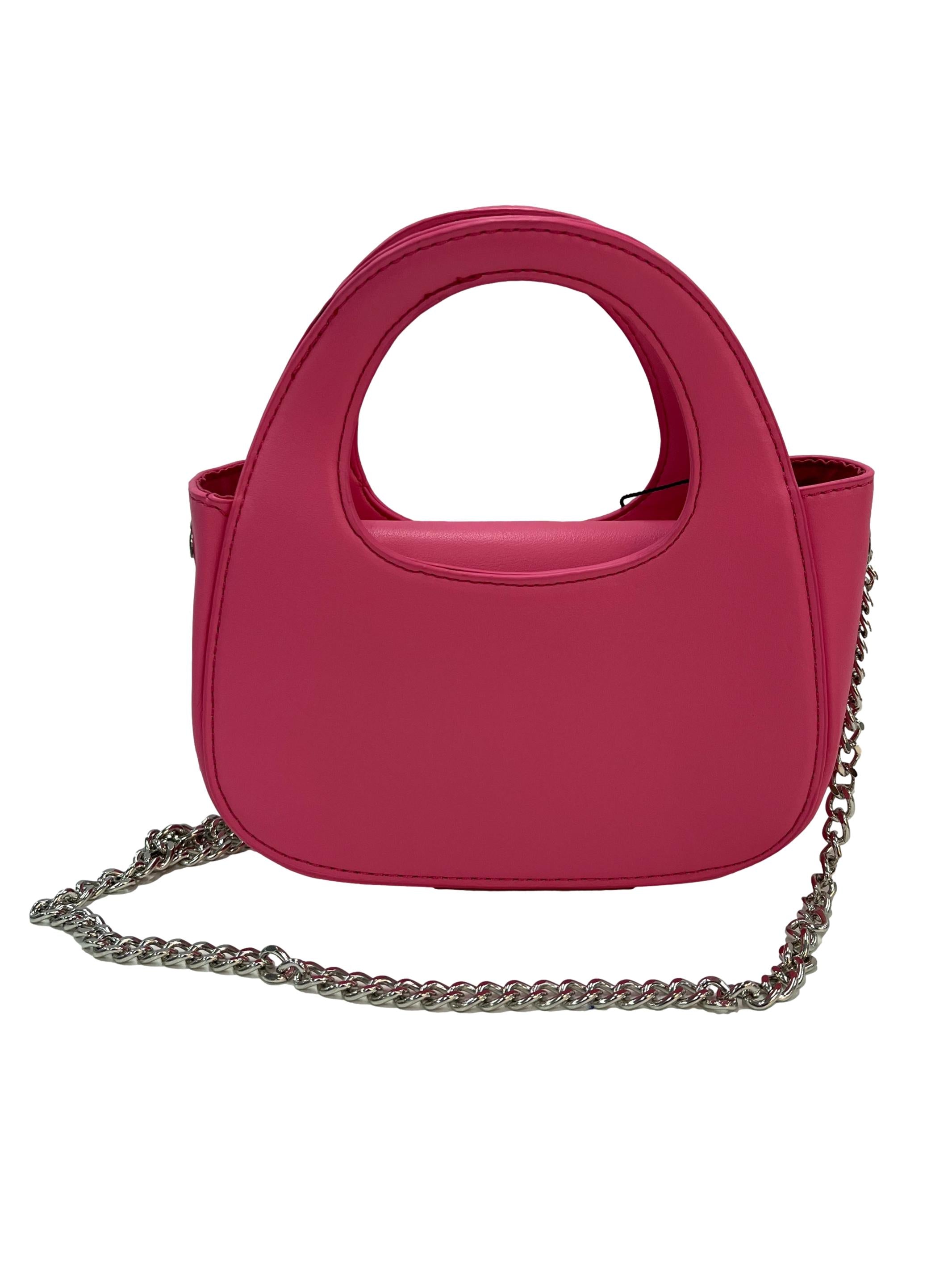 Chain Strap Mini Bag - Pink