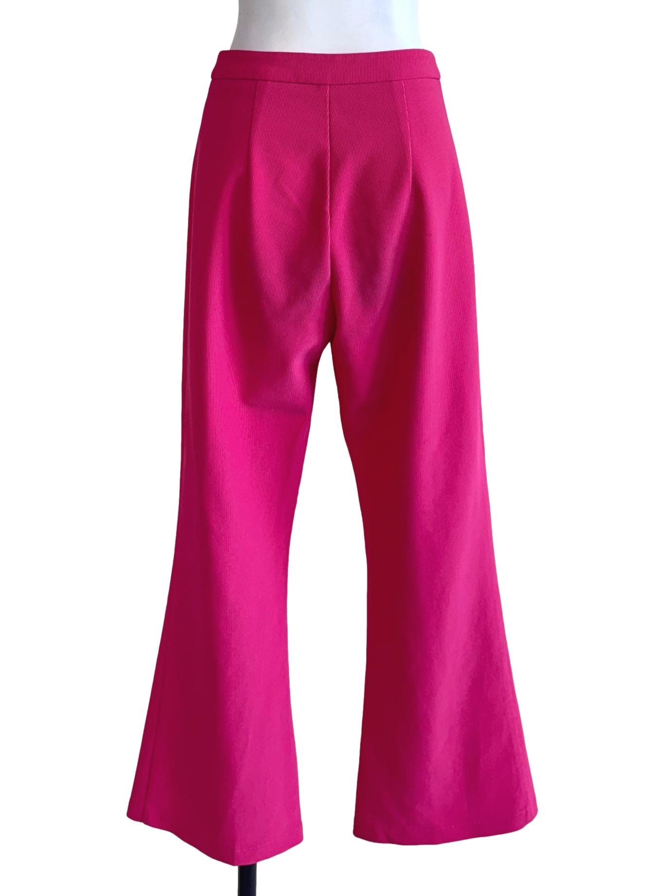 Pink Textured Pants LB