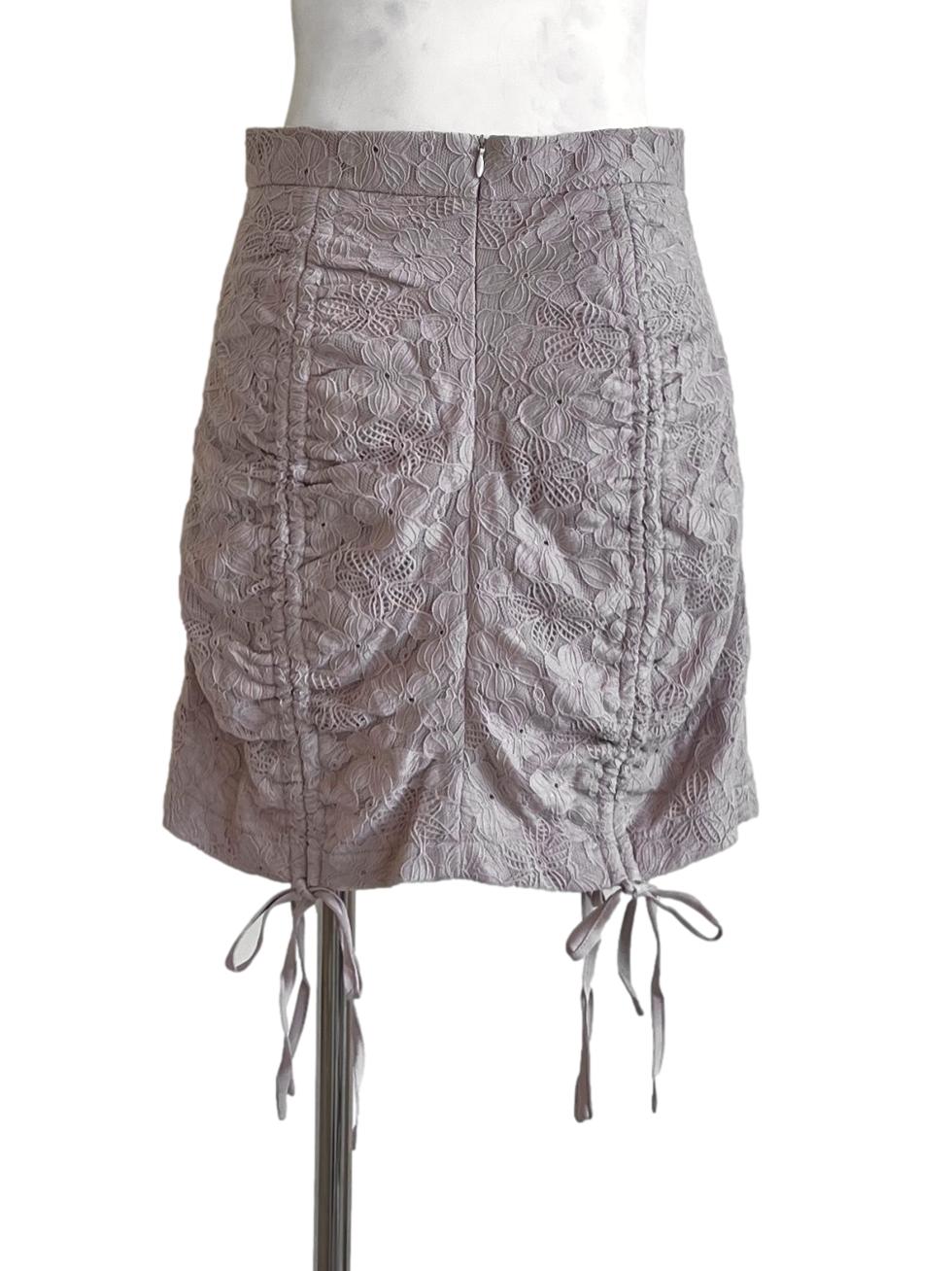 Dusty Purple Lace Inner Linning Skirt
