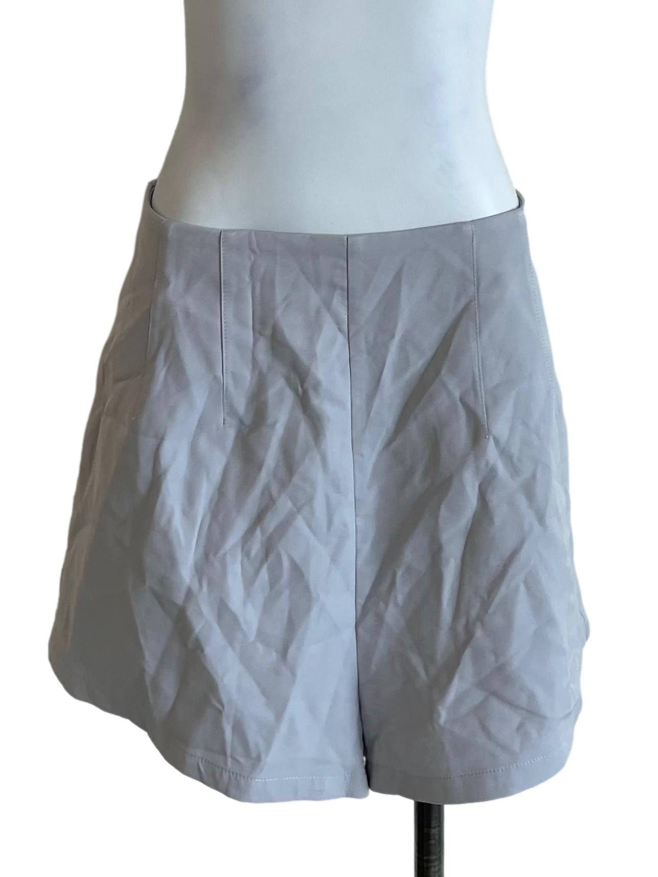 Pale Stone High Waist Shorts