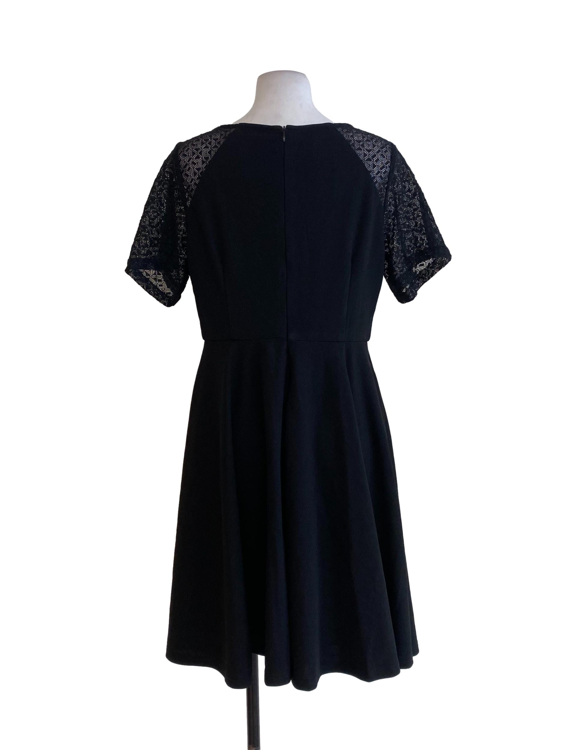 Black Blouson Dress
