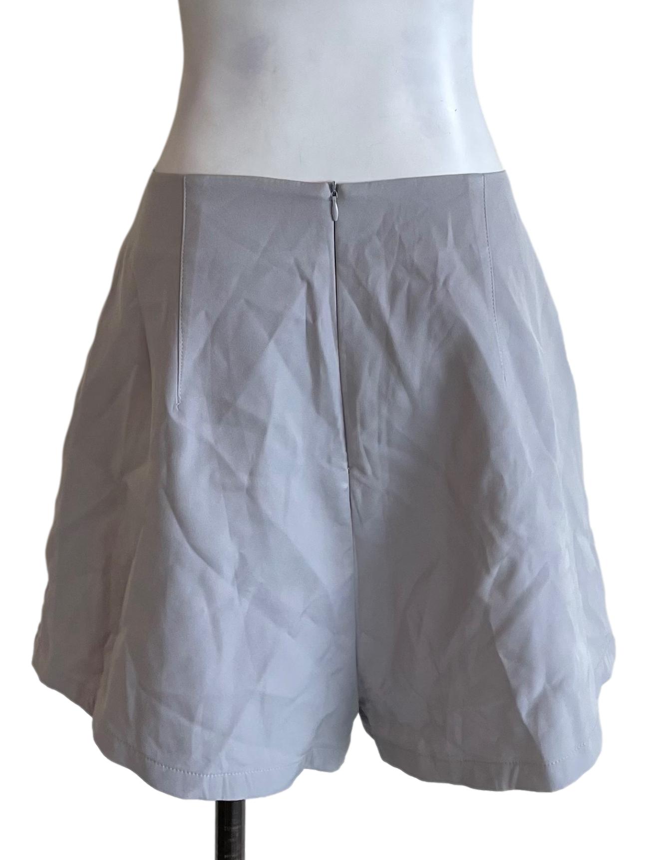 Pale Stone High Waist Shorts