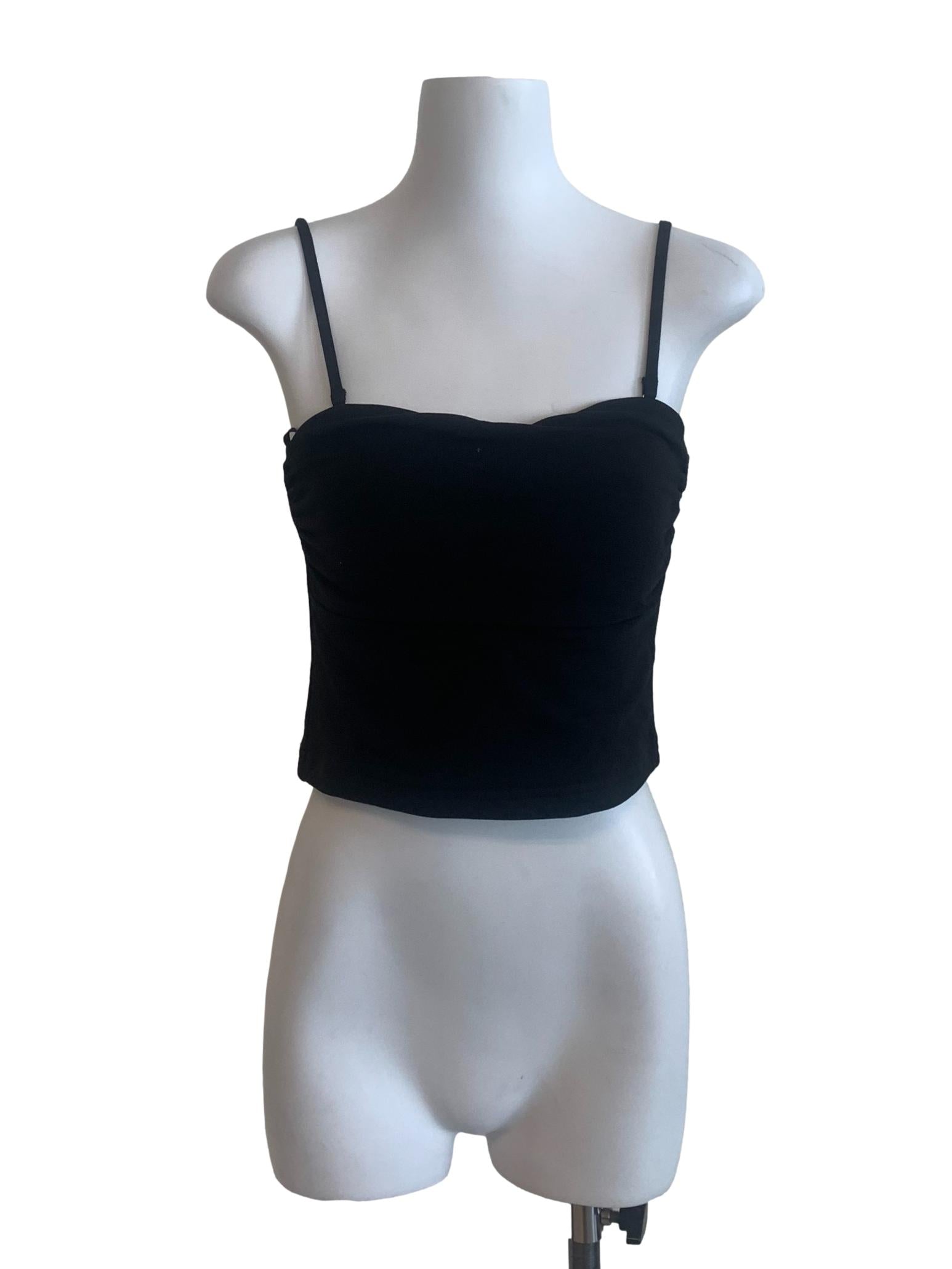 Black Spaghetti Strap Top