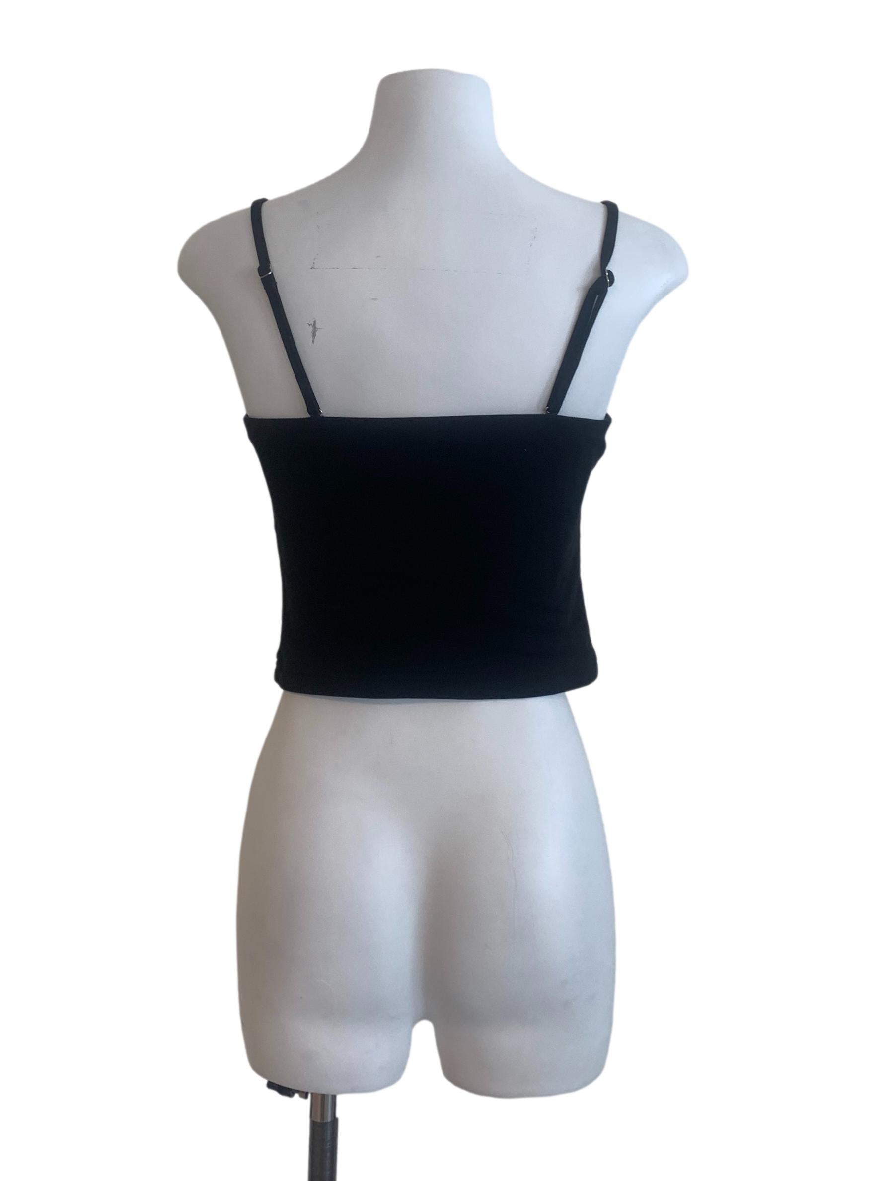 Black Spaghetti Strap Top