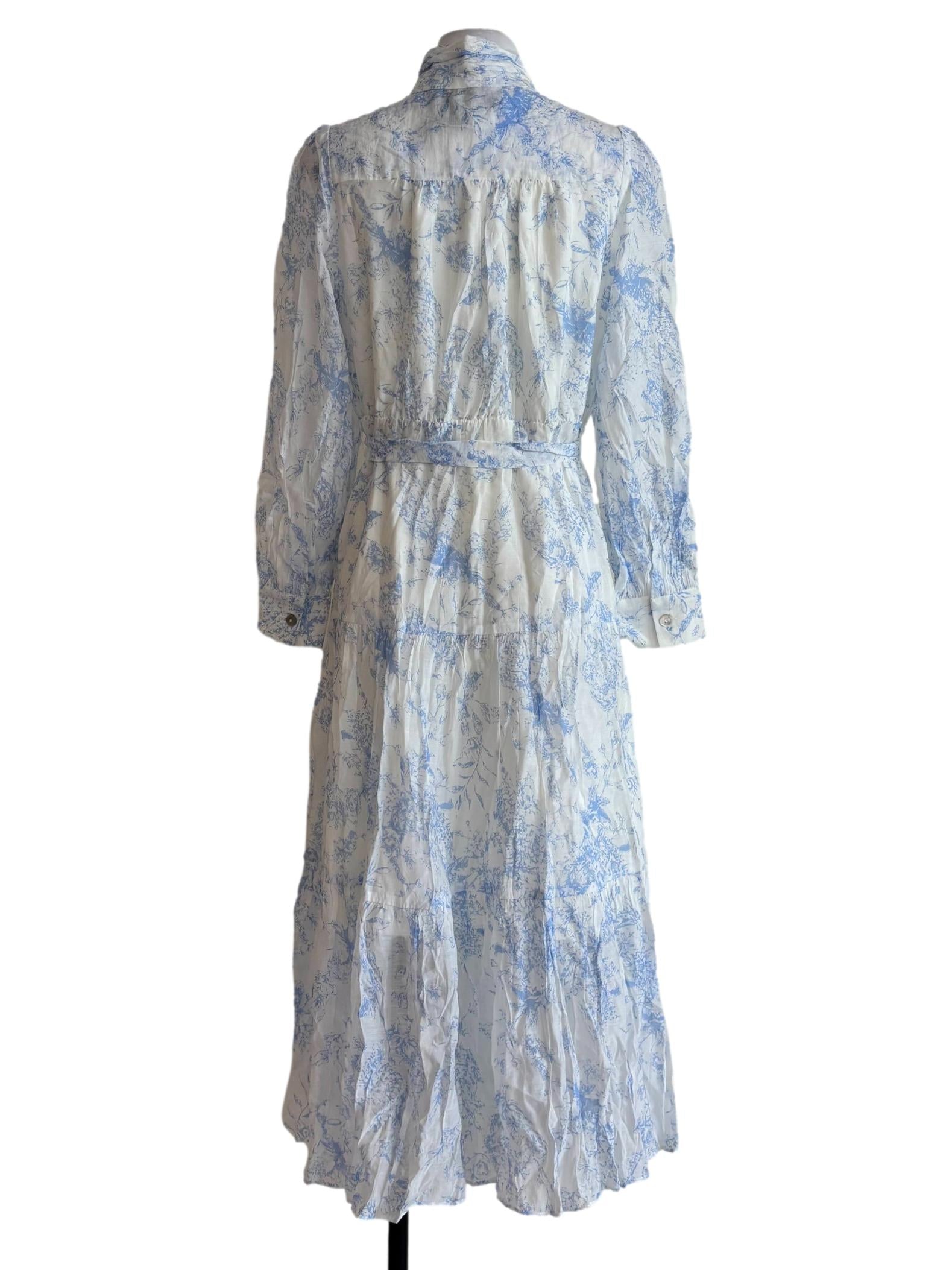 Powder White Longsleeve Mock Dress